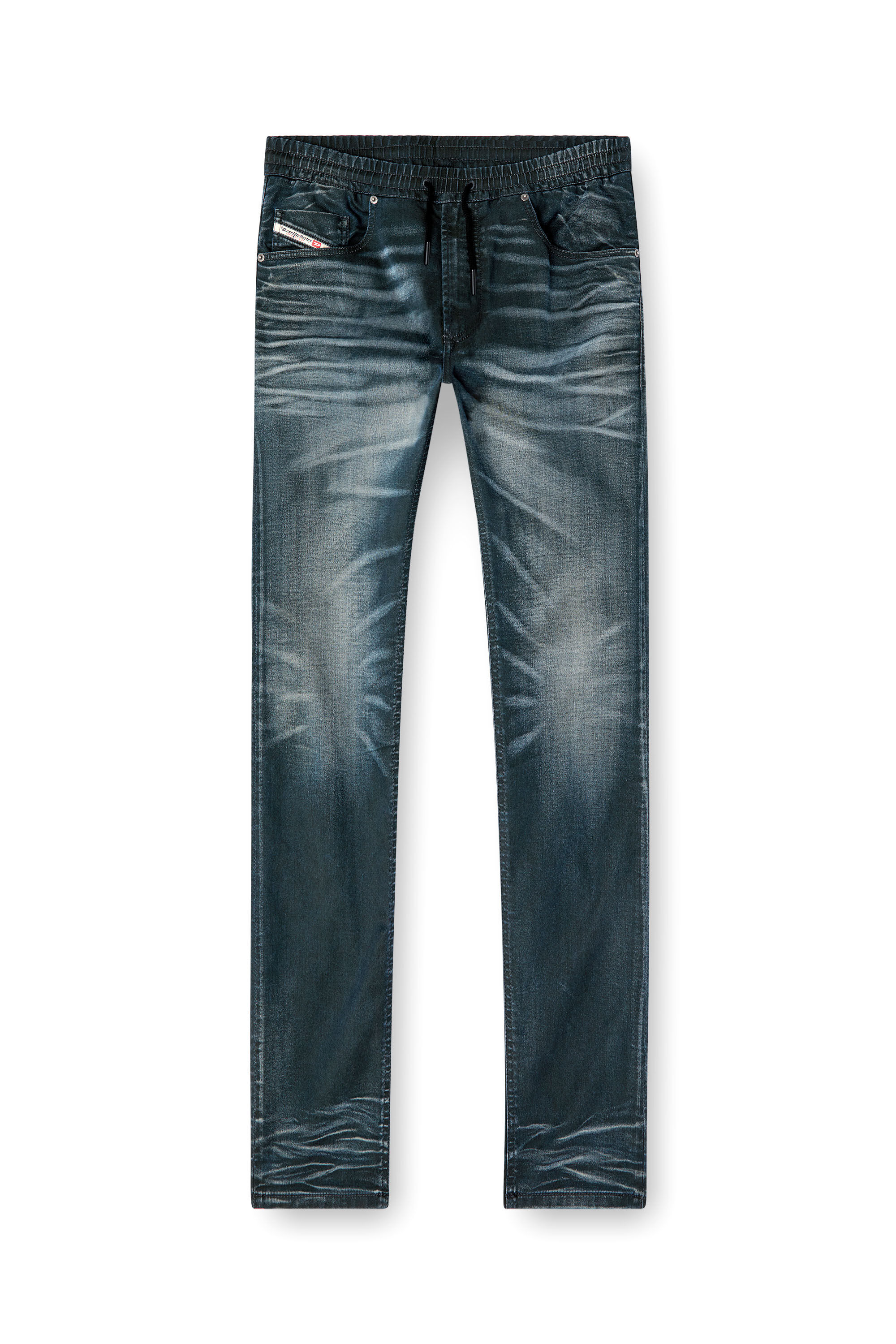 Diesel - Male's Regular 2030 D-Krooley Joggjeans® 068QK, Dark Blue - 2