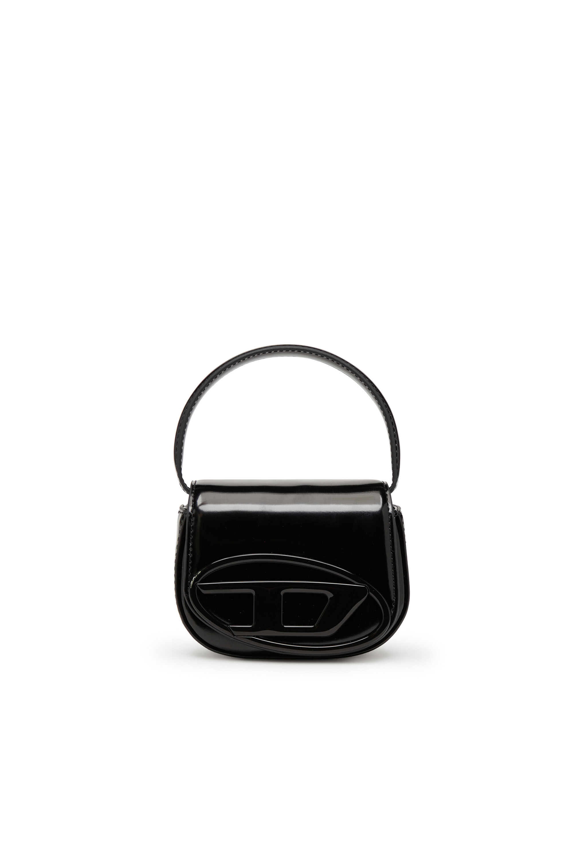 Diesel - 1DR-XS-S, Female's 1DR-XS-S-Iconic mini bag in mirrored leather in Black - 1