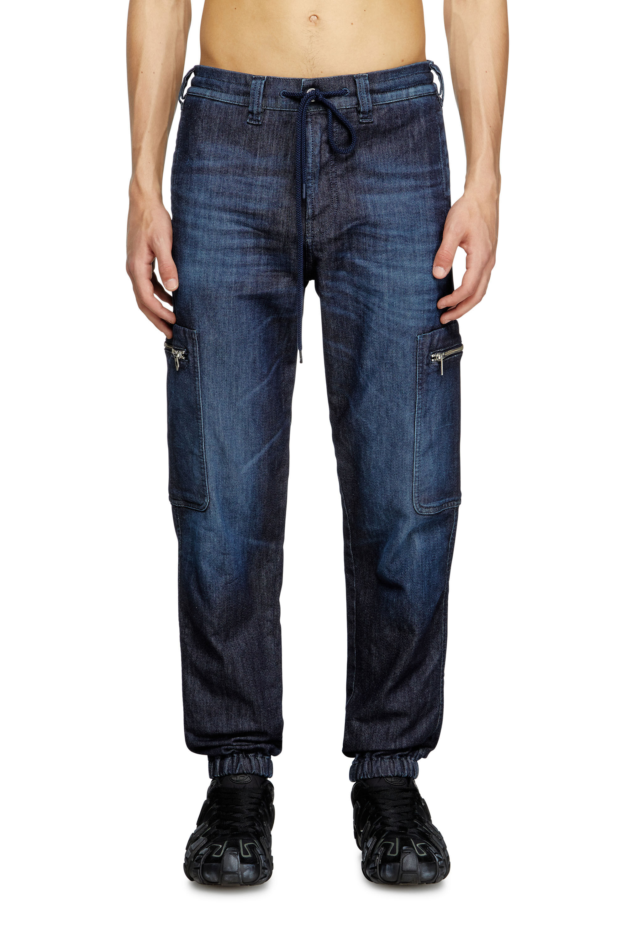 Diesel - Unisex's Slim D-Lab JoggJeans® 09L11, Dark Blue - 3
