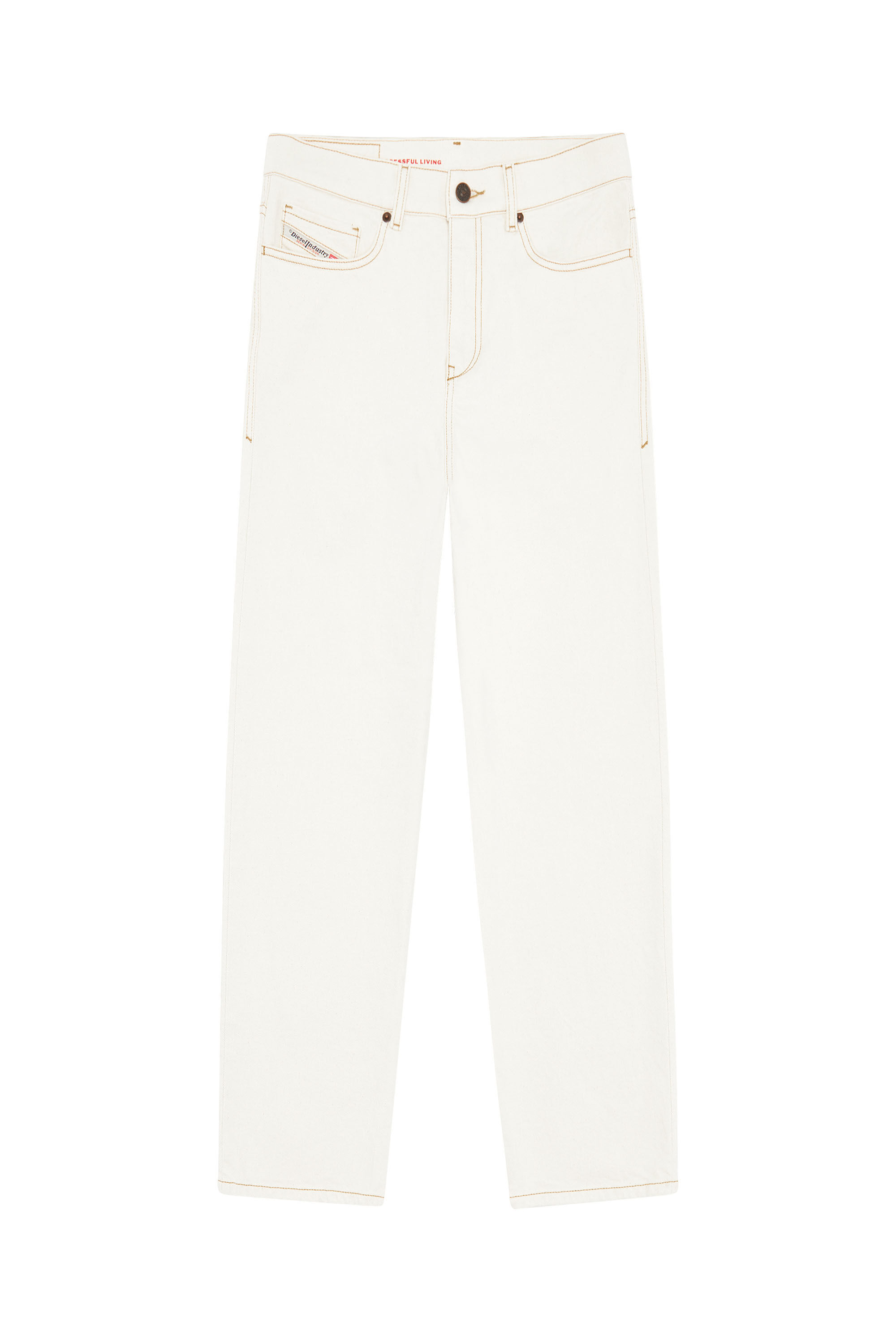 Diesel - Boyfriend Jeans 2016 D-Air 09B94, Female's Boyfriend Jeans - 2016 D-Air in White - 2