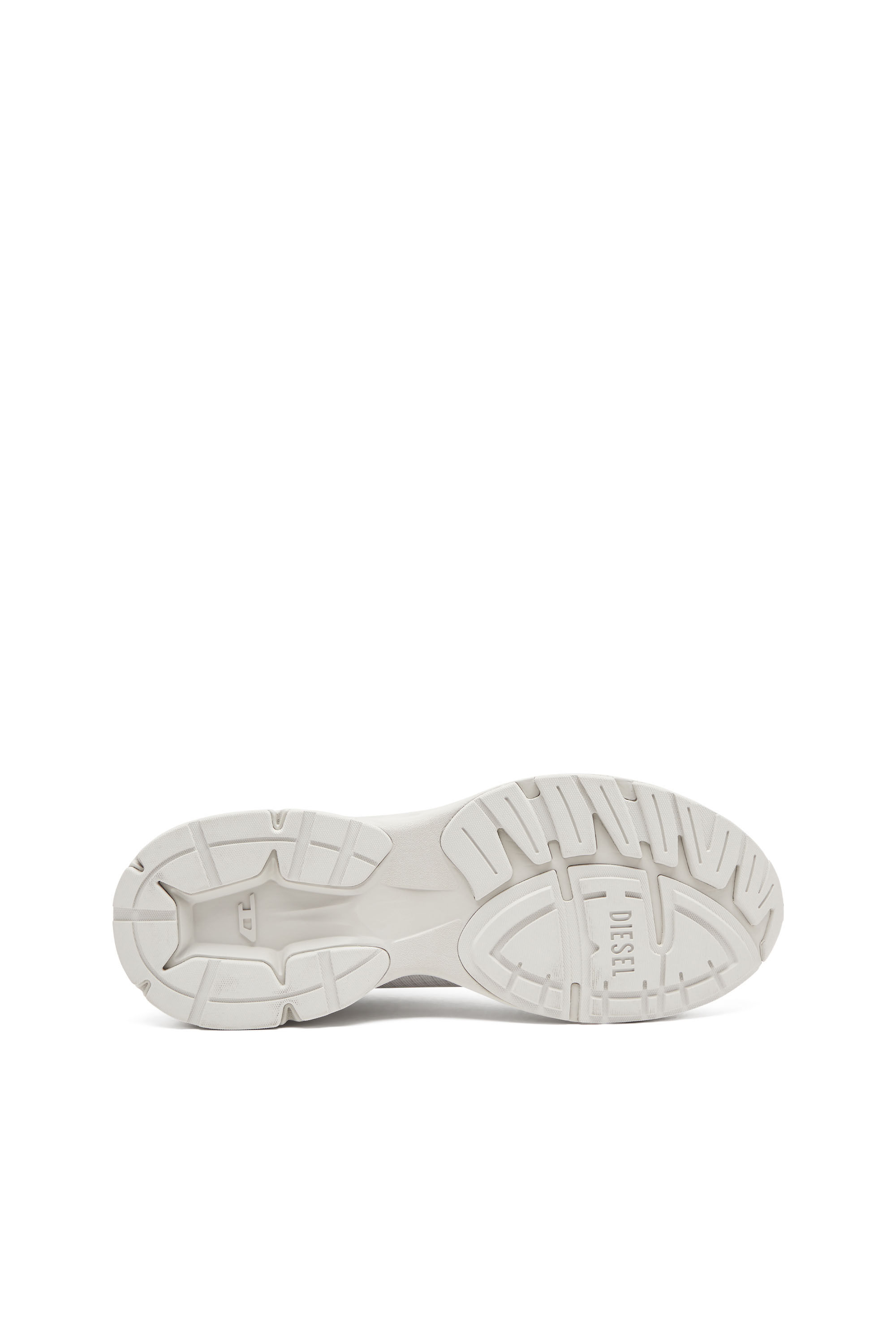 Diesel - D-AIRSPEED LOW, Male's D-Airspeed Low-Striped sneakers in coated ripstop in White/Grey - 5