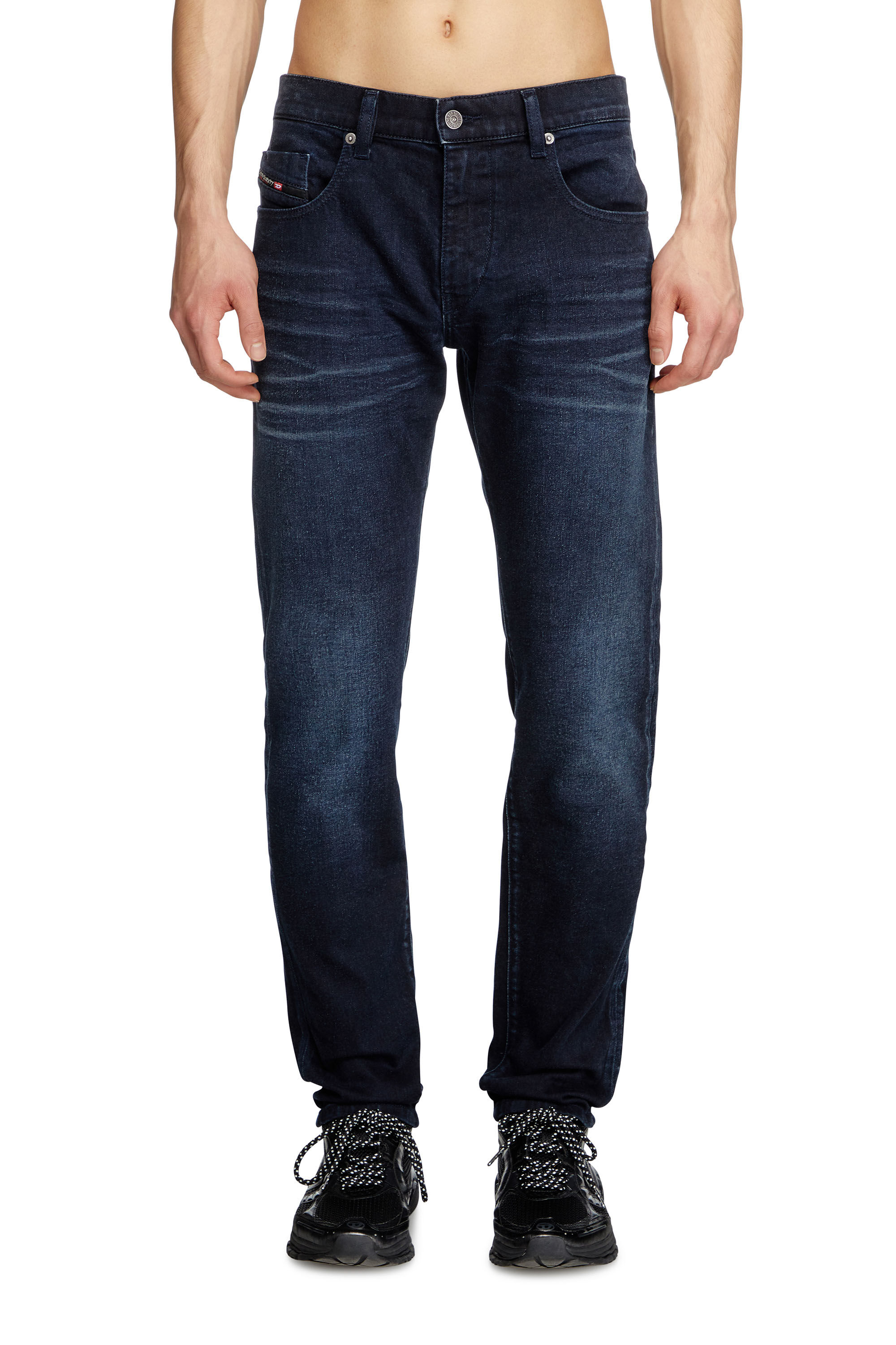 Diesel - Male's Slim Jeans 2019 D-Strukt 0BMBX, Dark Blue - 3