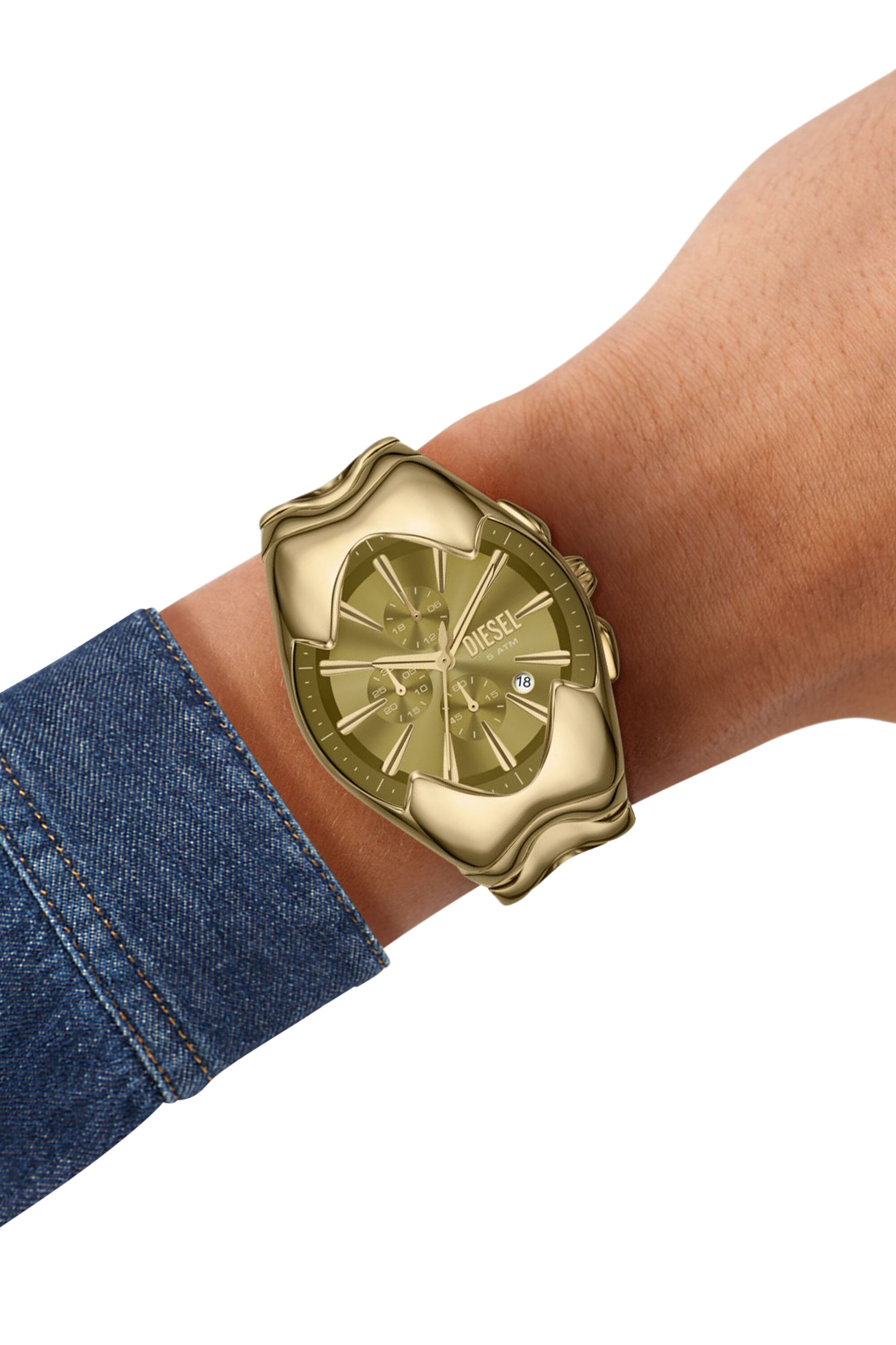Diesel - DZ4681, Male's Mercurial stainless steel watch in Gold - 4