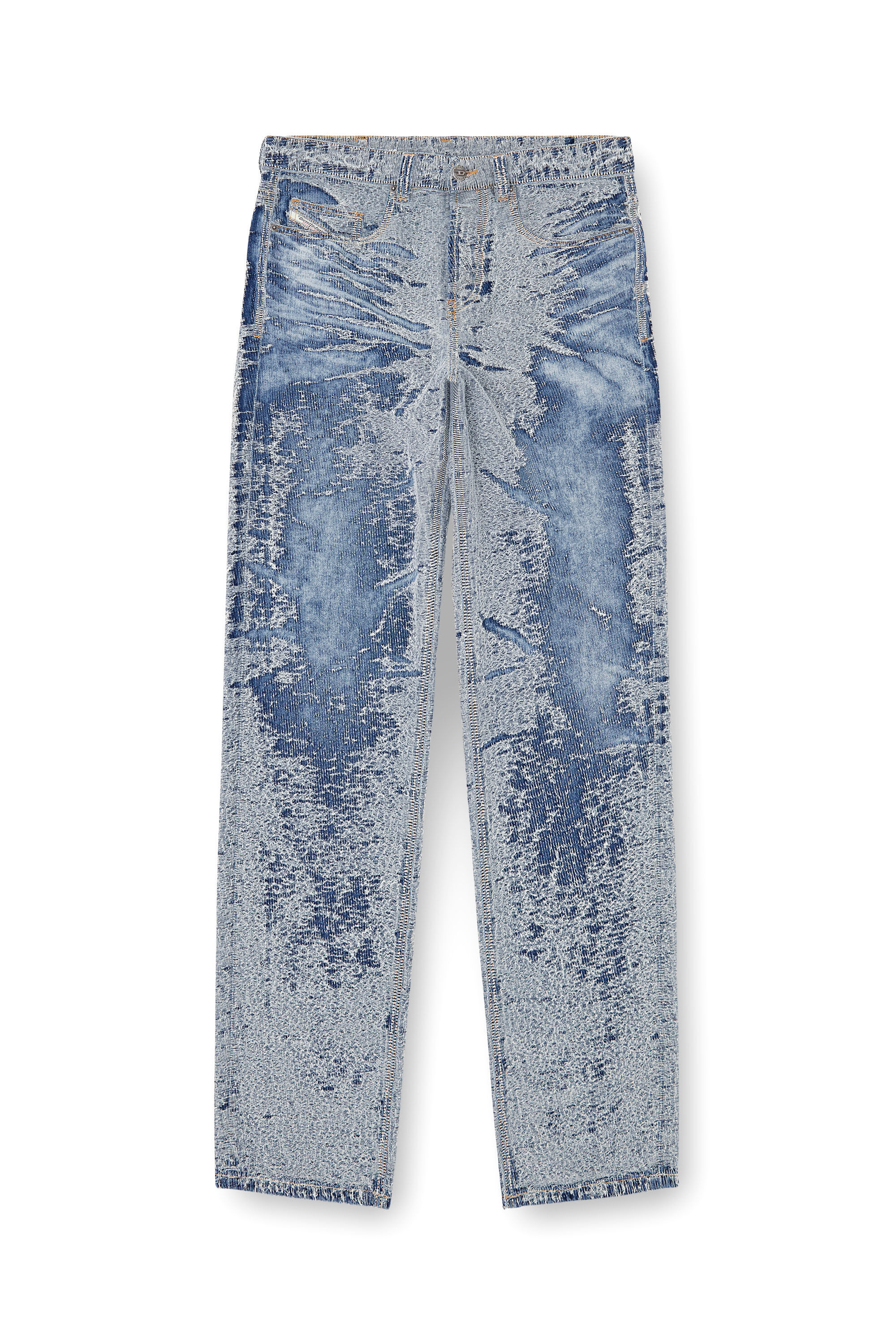 Diesel - Male's Relaxed Jeans 2001 D-Macro 007W4, Medium Blue - 2