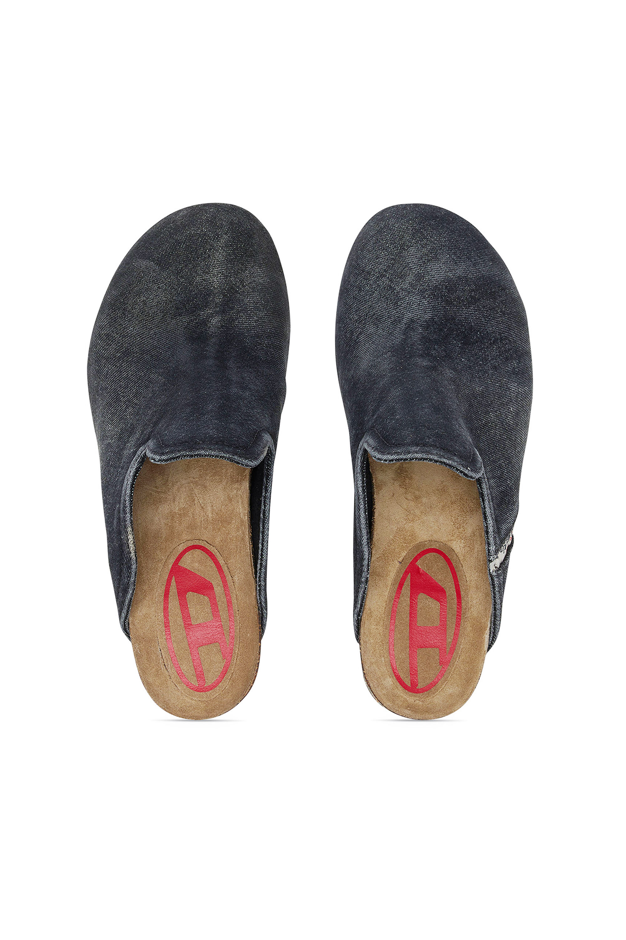 Diesel - D-WOODSTOCK ML W, Female's D-Woodstock-Denim mules in Black - 4