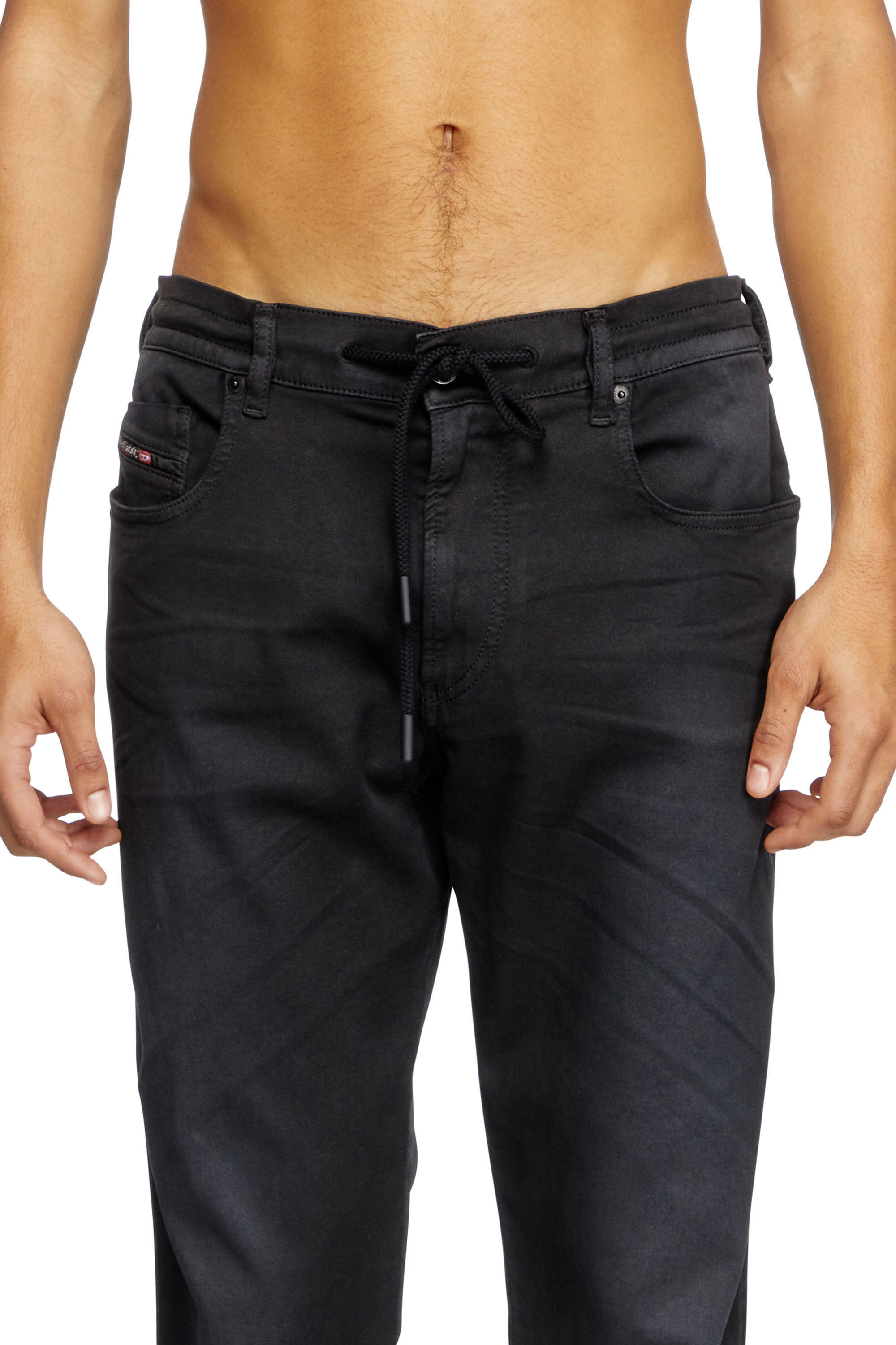 Diesel - Male's Slim 2062 D-Strukt Joggjeans® 0670M, Black - 5