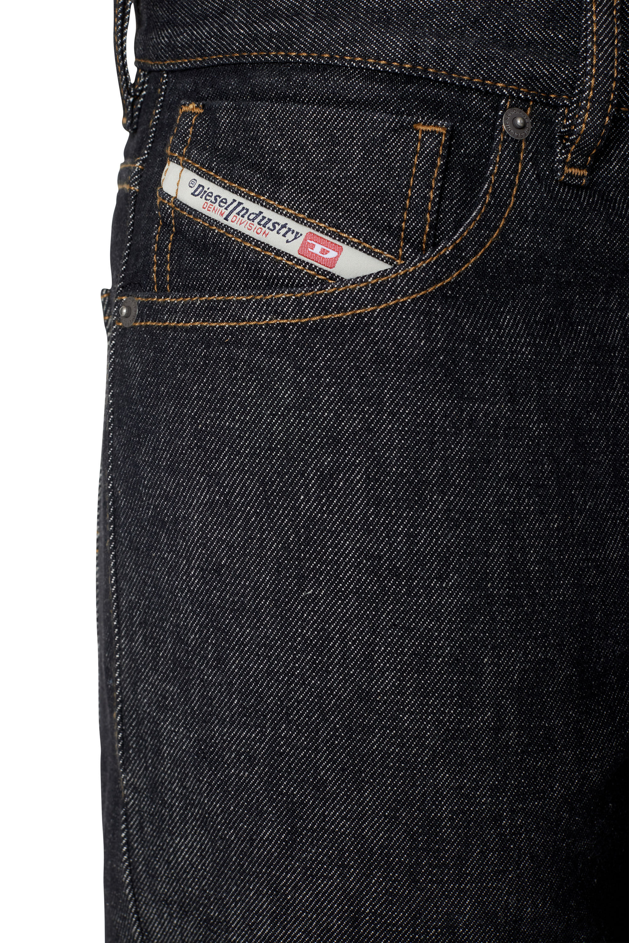 Diesel - Straight Jeans 1995 D-Sark Z9C34, Male's Straight Jeans - 1995 D-Sark in Black/Dark Grey - 6