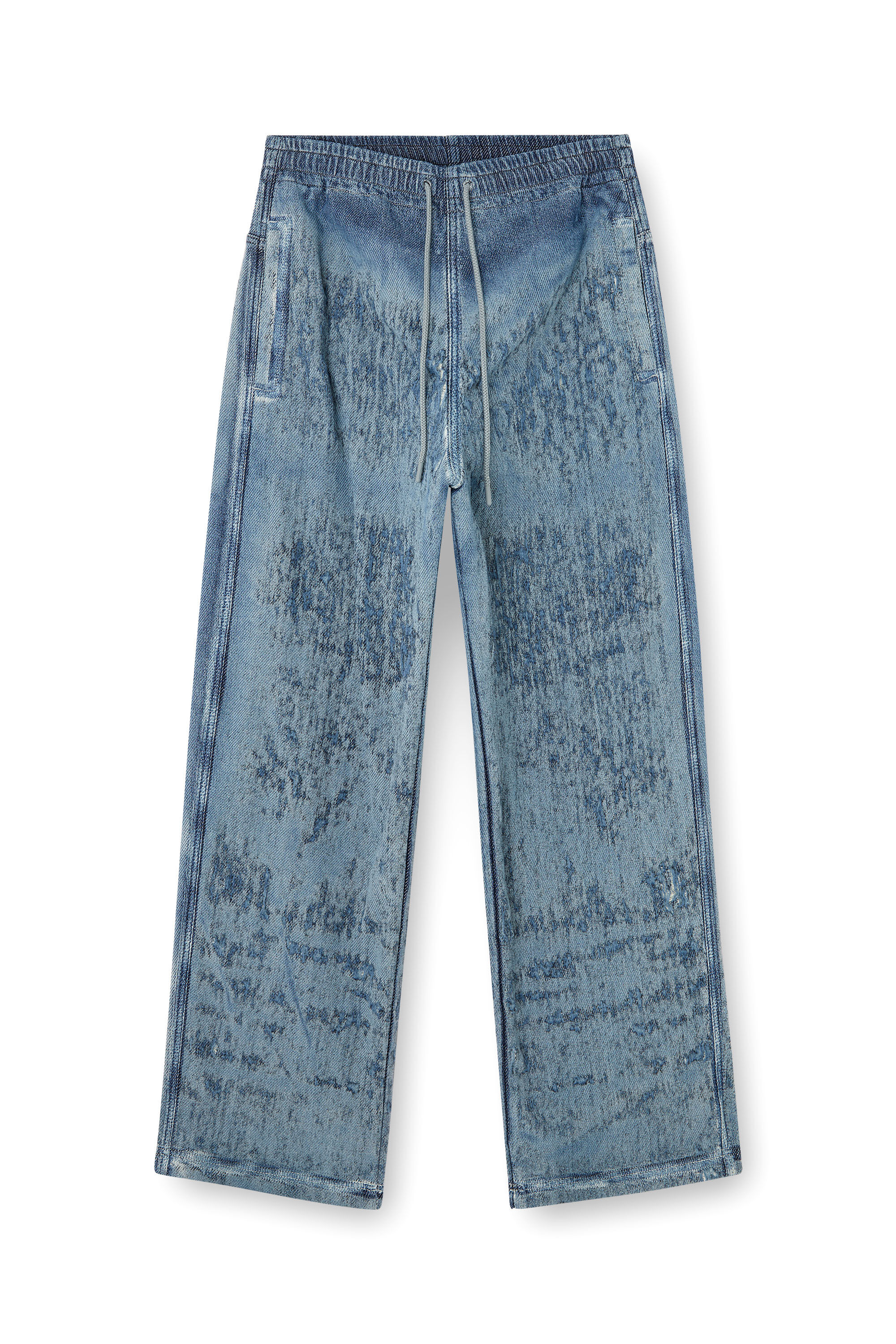 Diesel - Male's Relaxed Jeans D-Enimos 068RQ, Medium Blue - 2