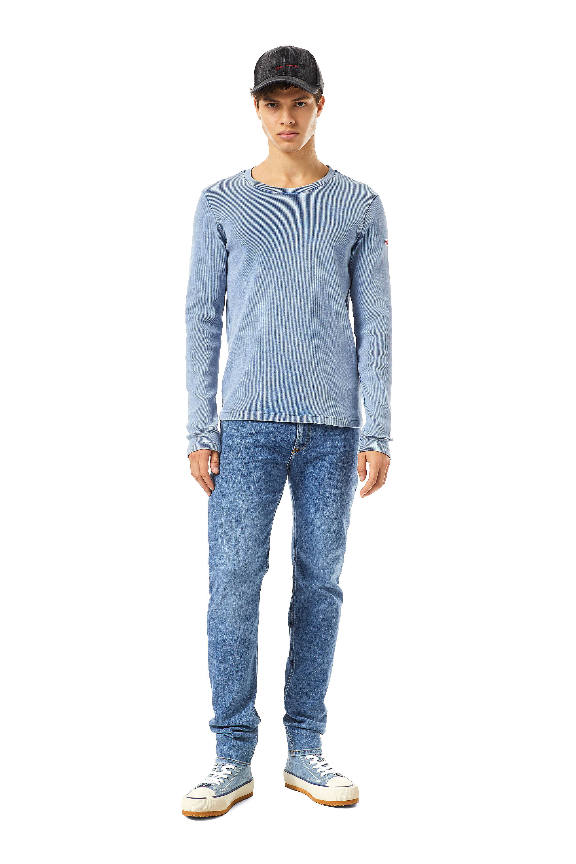 Diesel - Male's Skinny Jeans 1979 Sleenker 09C01, Medium Blue - 1
