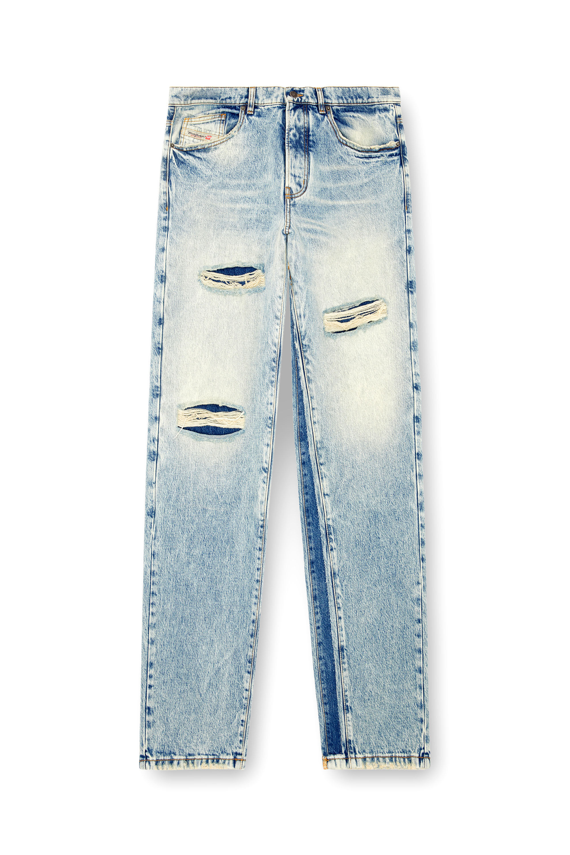 Diesel - Male's Relaxed Jeans D-Fire 0AJEN, Light Blue - 2