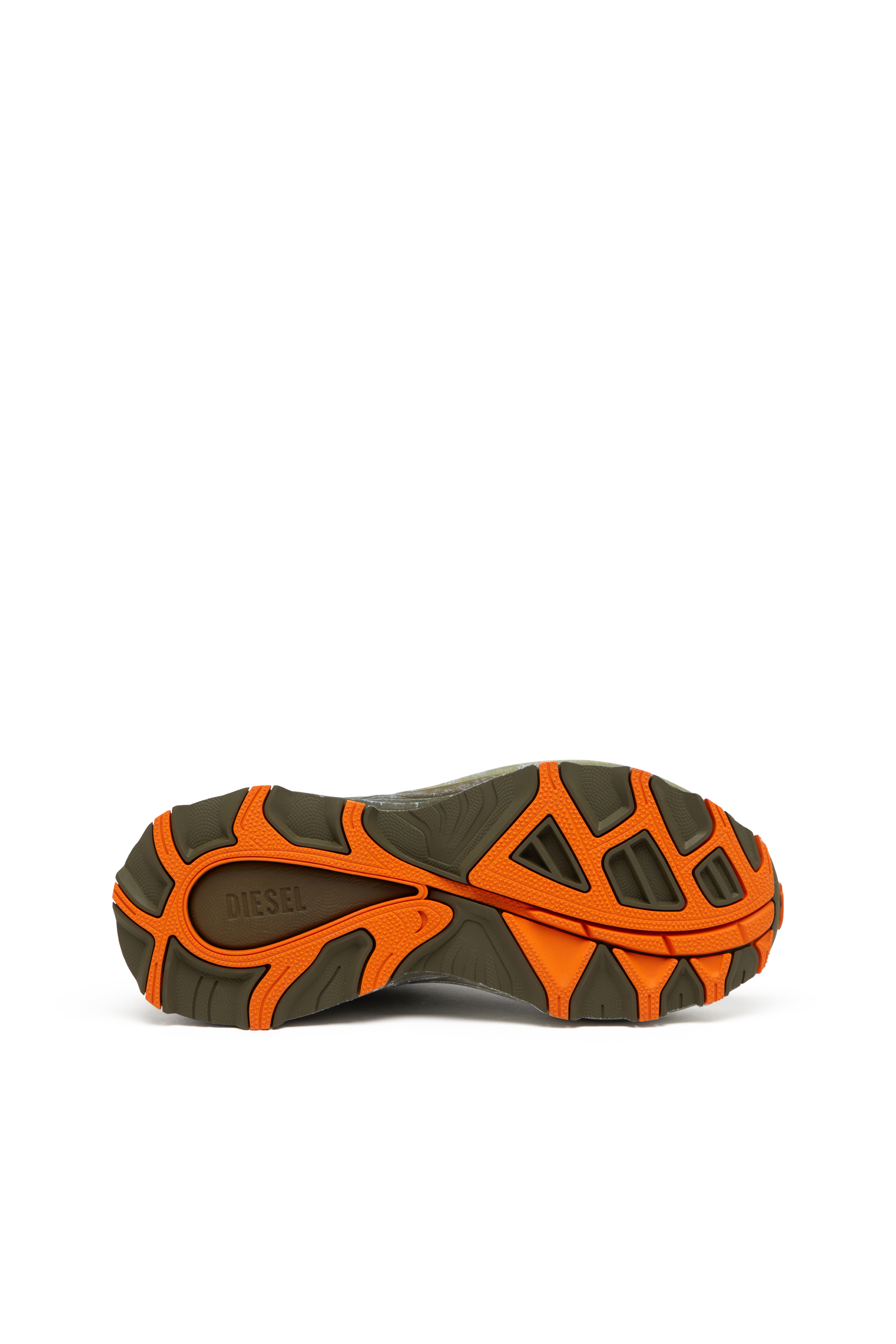 Diesel - D-CAGE RUNNER, Male's D-Cage Runner-Sneaker in Green/Orange - 4