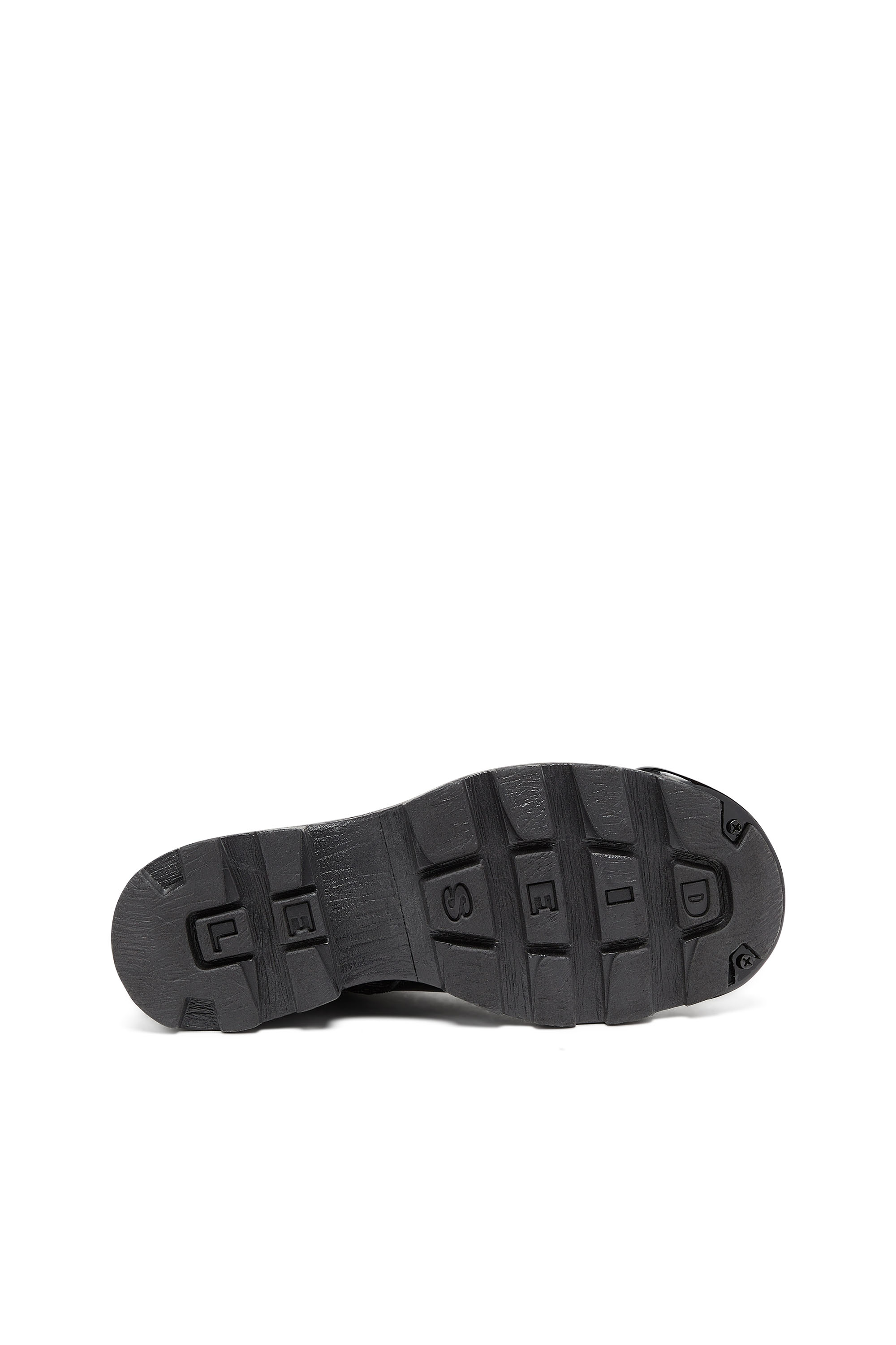 Diesel - D-HAMMER BT D, Male's D-Hammer-Leather boots with oval D toe guard in Black - 4