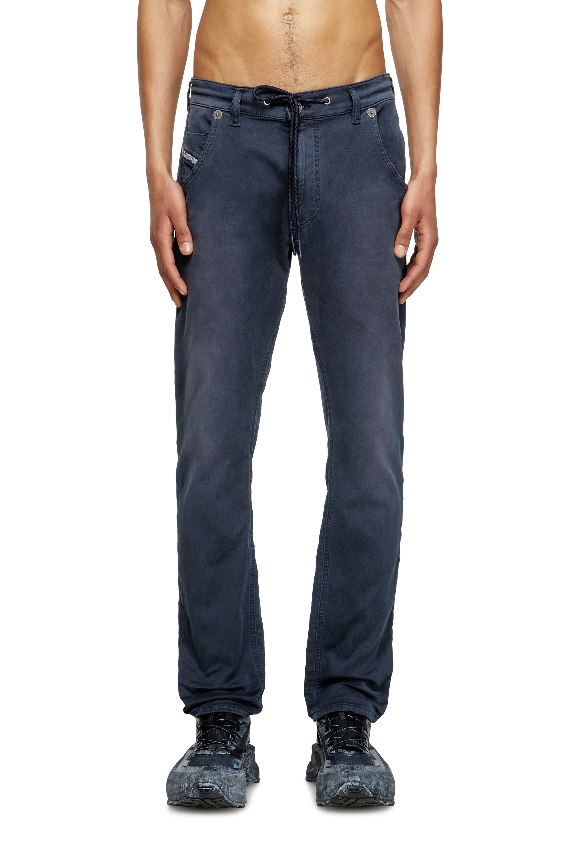 Diesel - Male's Regular 2030 D-Krooley Joggjeans® 0670M, Dark Blue - 1