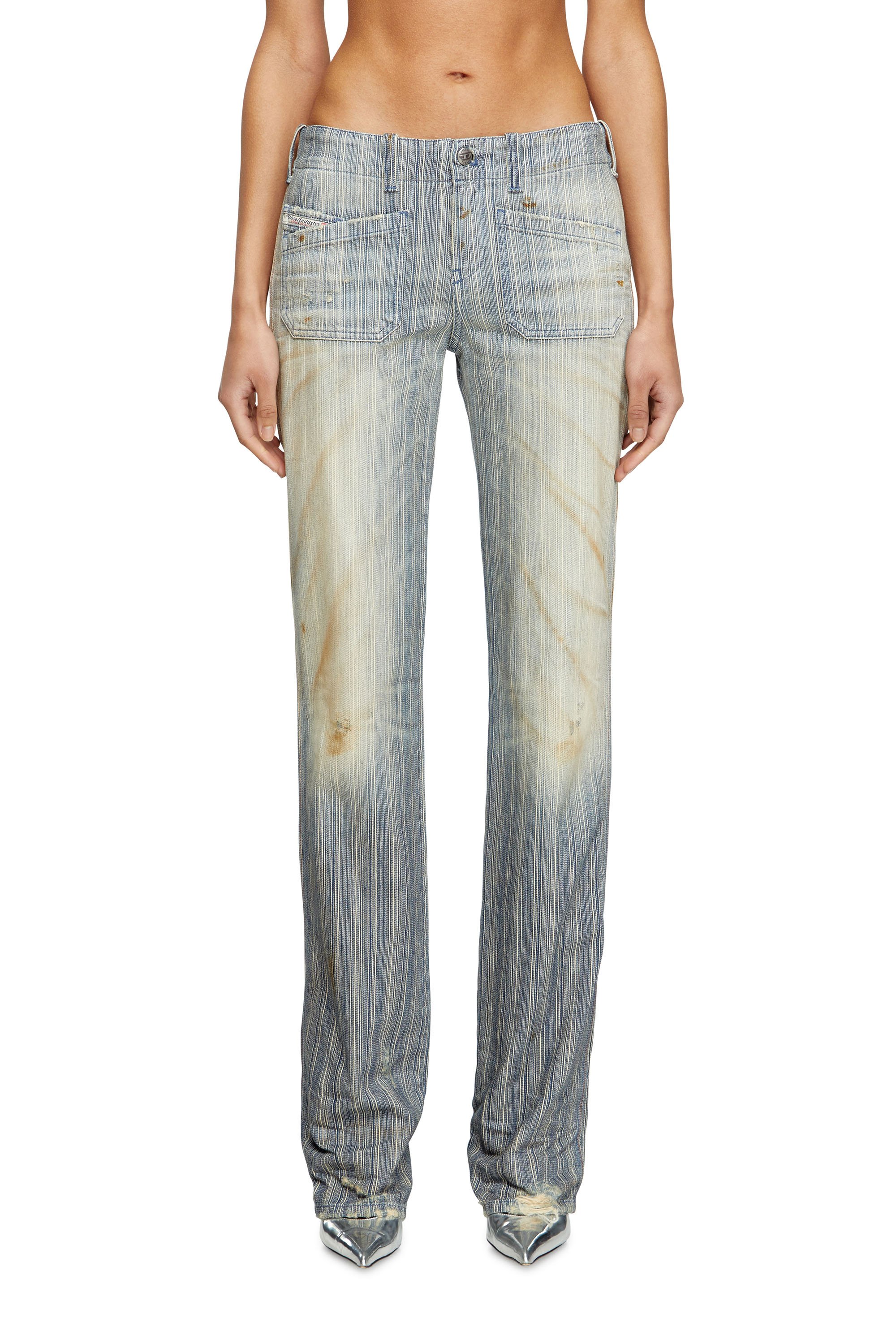 Diesel - Female's Bootcut Jeans D-Keate 09L55, Medium Blue - 1