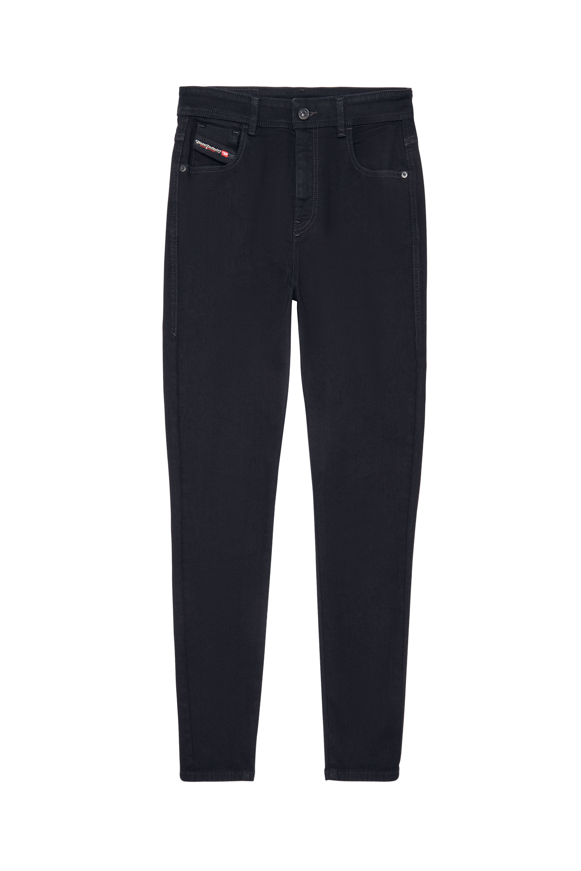 Diesel - Female's Skinny Jeans 1984 Slandy-High 069EF, Black/Dark Grey - 4