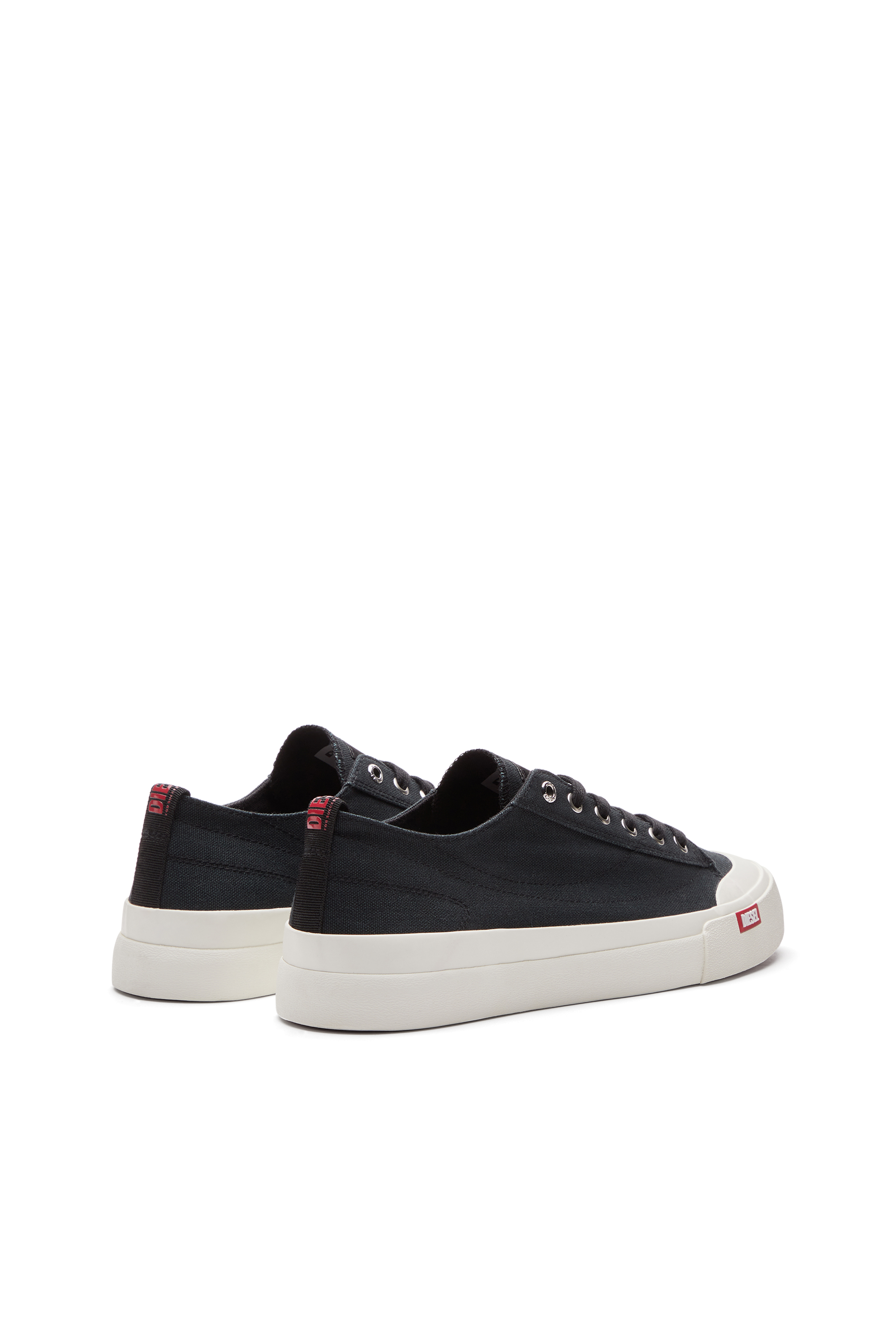Diesel - S-ATHOS LOW, Male's S-Athos Low-Canvas sneakers in Black - 3