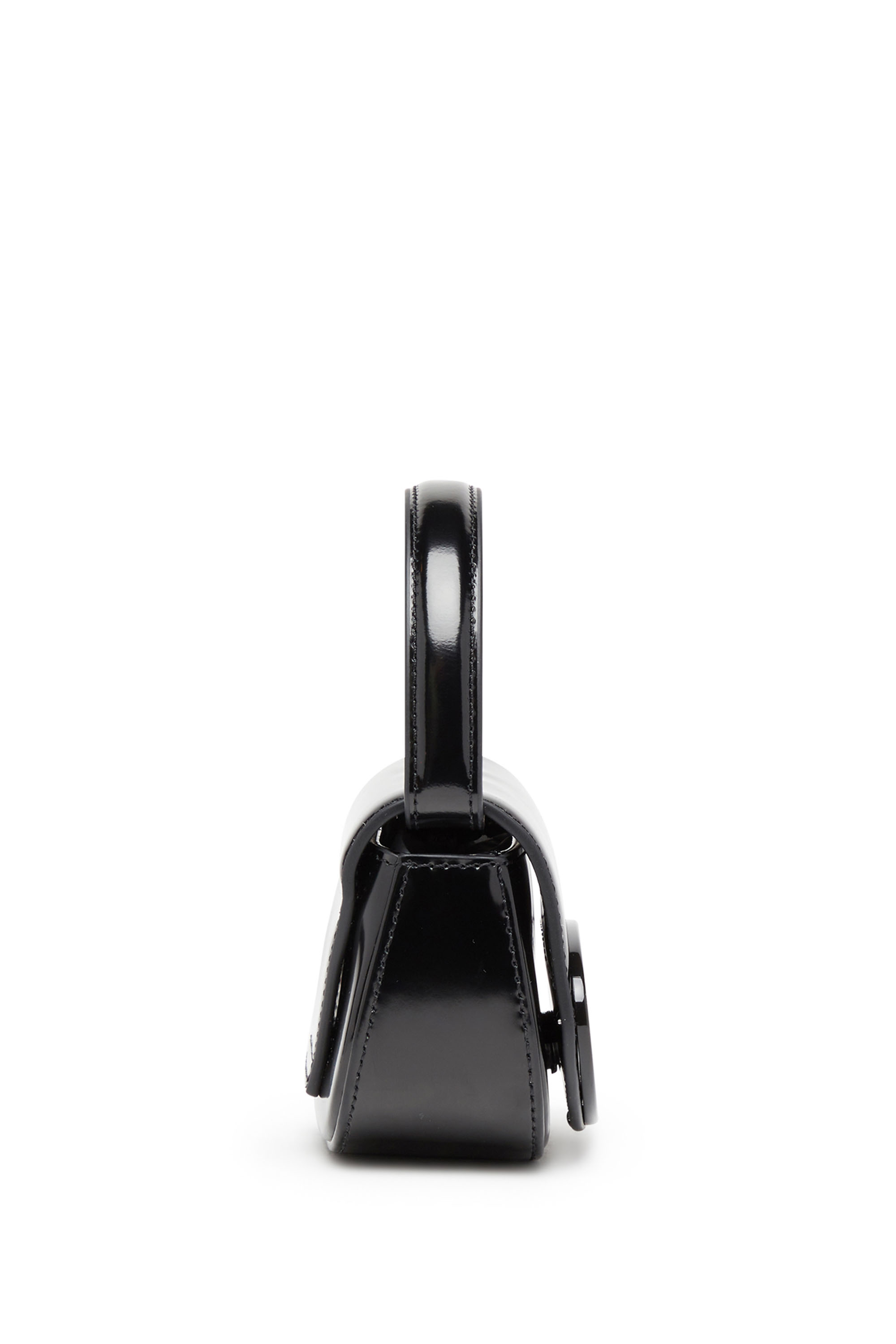 Diesel - 1DR-XS-S, Female's 1DR-XS-S-Iconic mini bag in mirrored leather in Black - 3