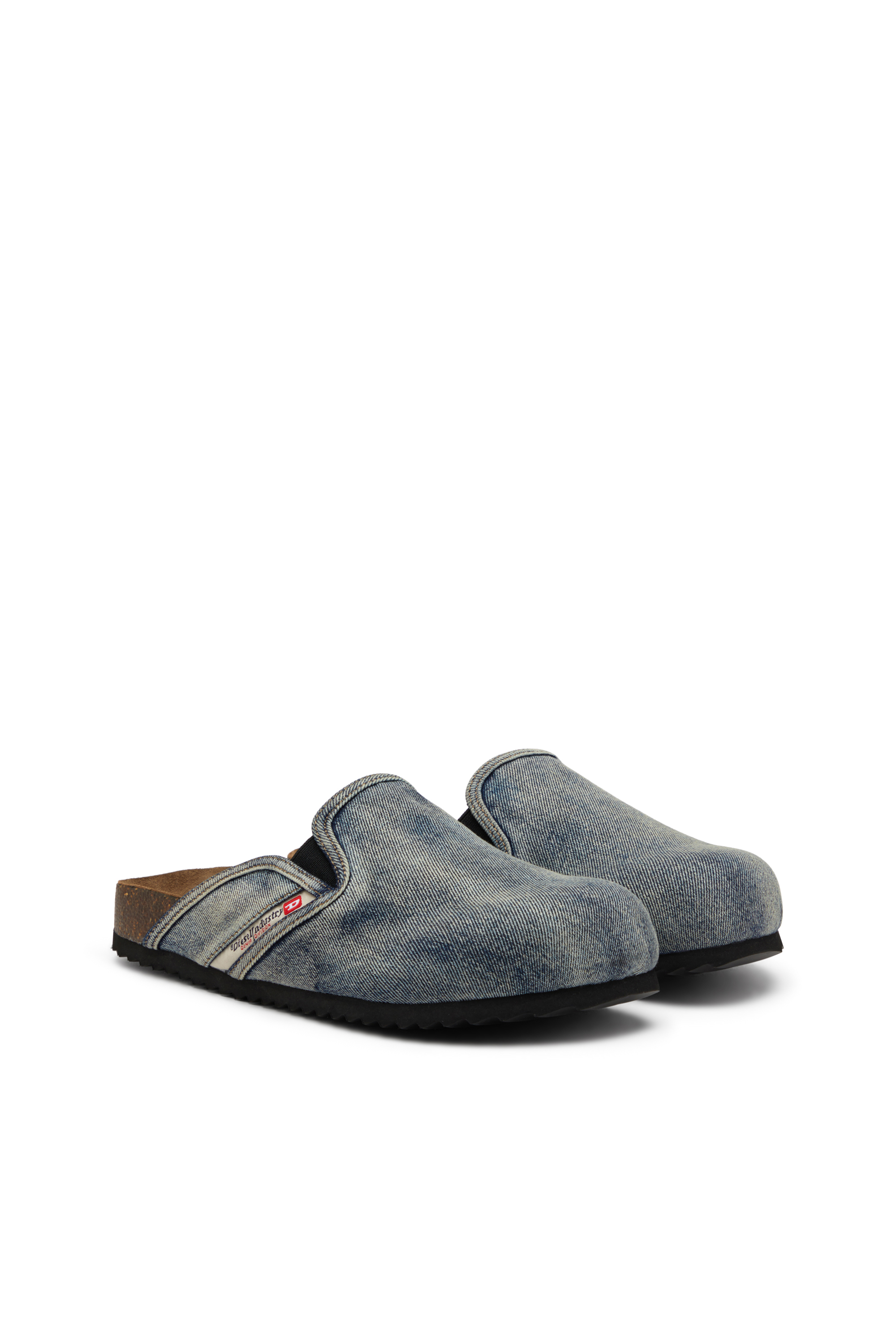Diesel - D-WOODSTOCK SLIP-ON, Male's D-Woodstock-Denim mules in Dark Blue - 2
