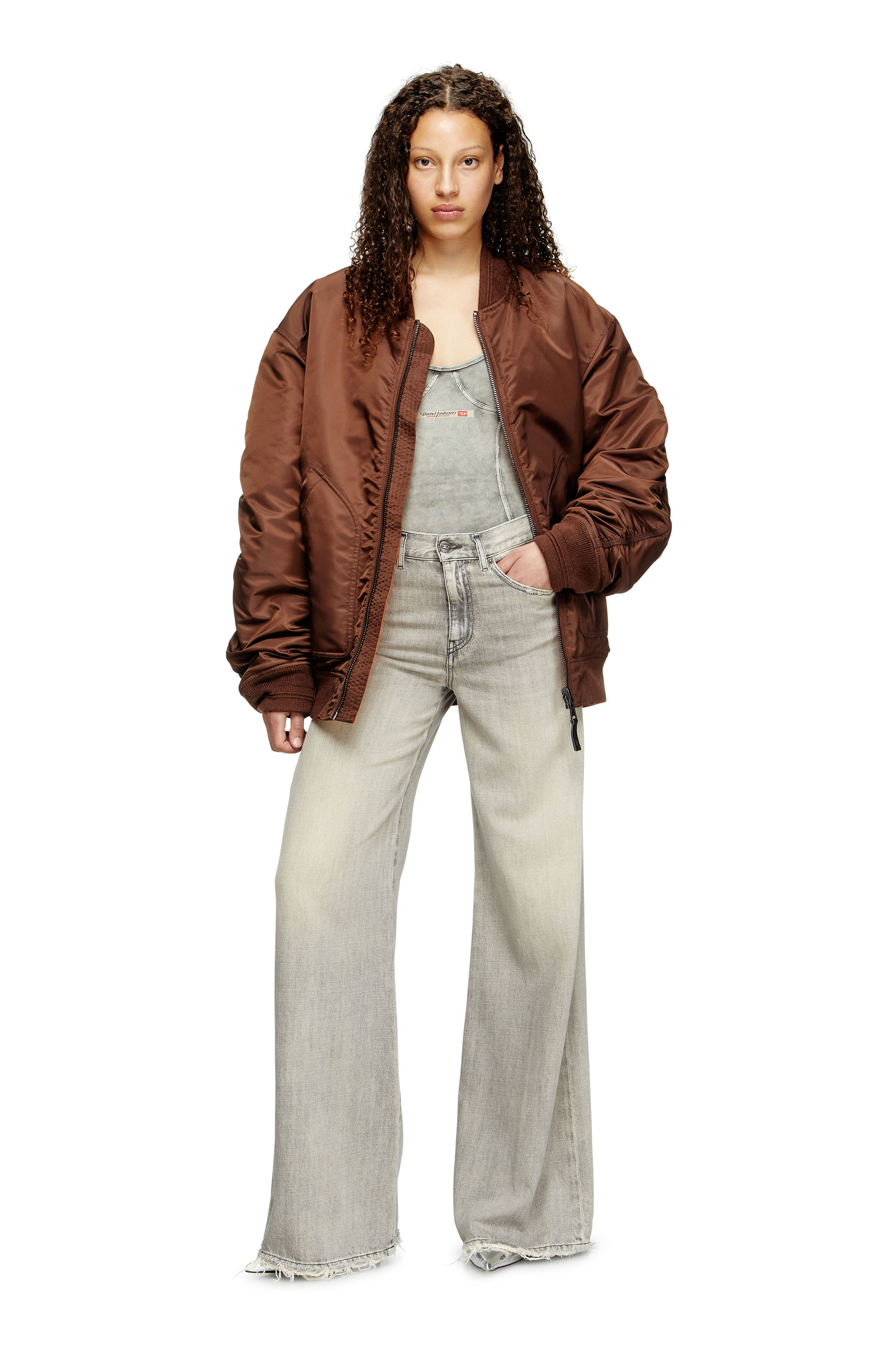 Diesel - Female's Flare Jeans 1978 D-Akemi 068RU, Grey - 2
