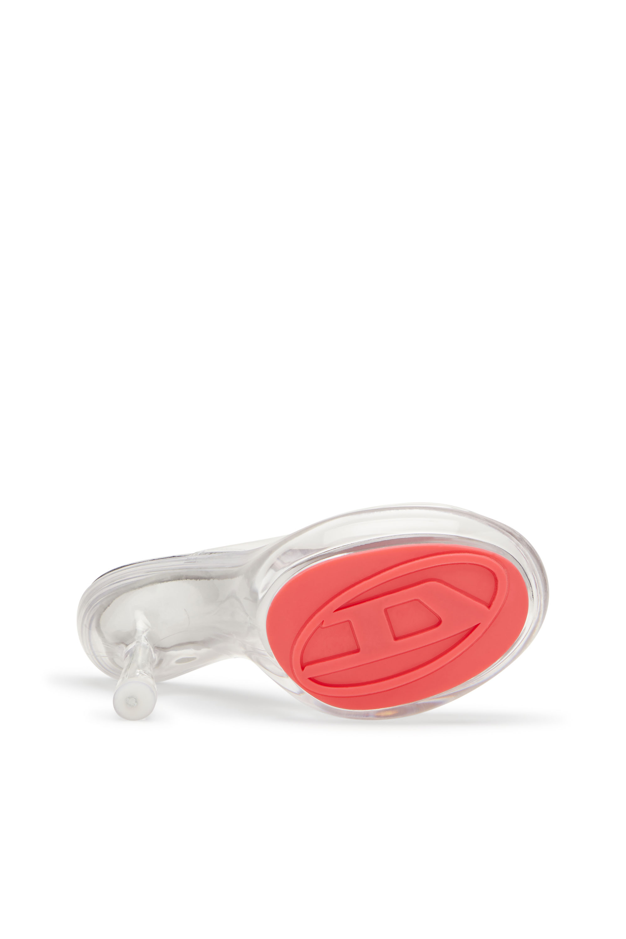 Diesel - D-LAKE PLATFORM SDL, D-Lake-Mule à plateforme en TPU et acétate Femme in Blanc - 4