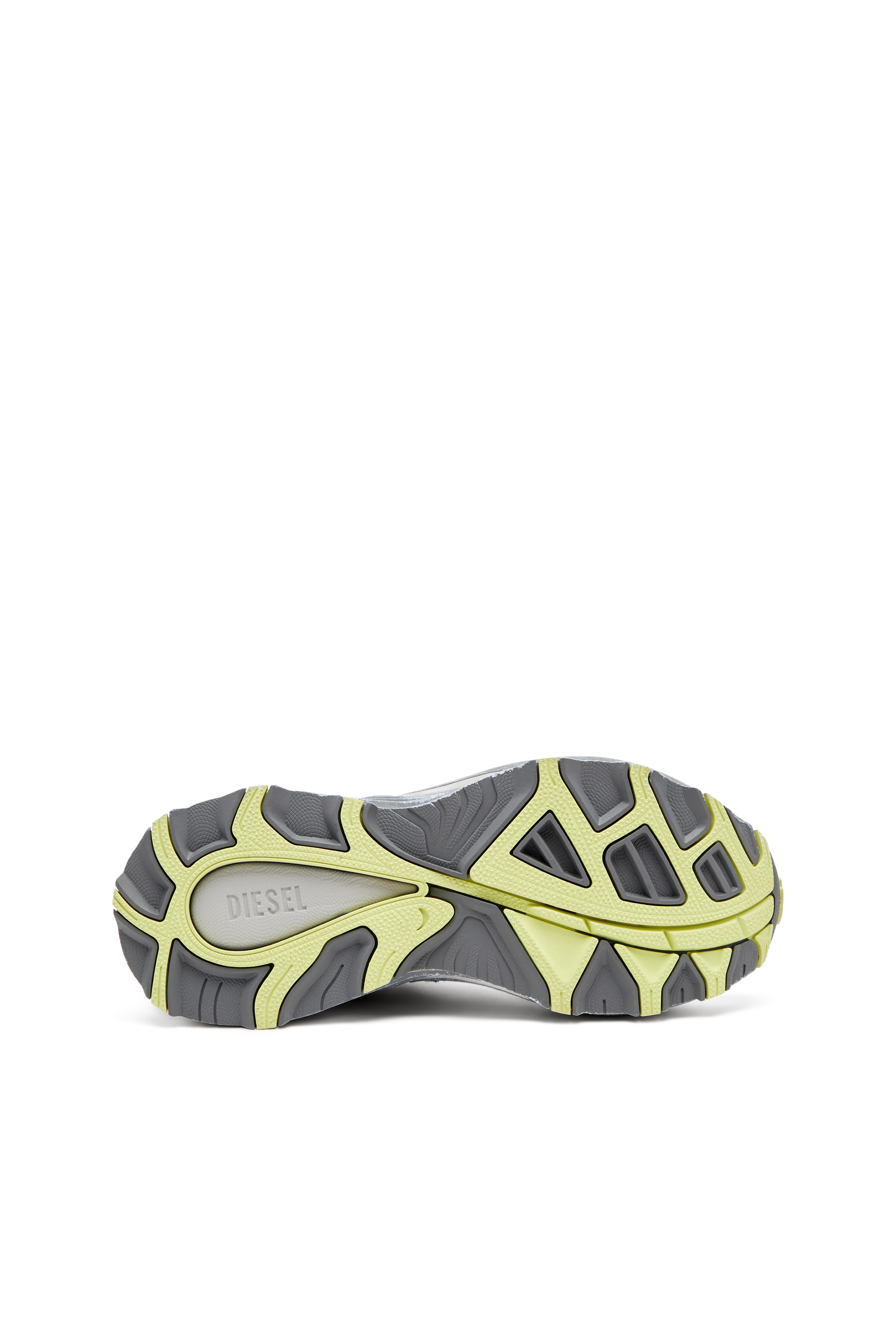 Diesel - D-CAGE RUNNER, Male's D-Cage Runner-Sneaker in Grey/Yellow - 4