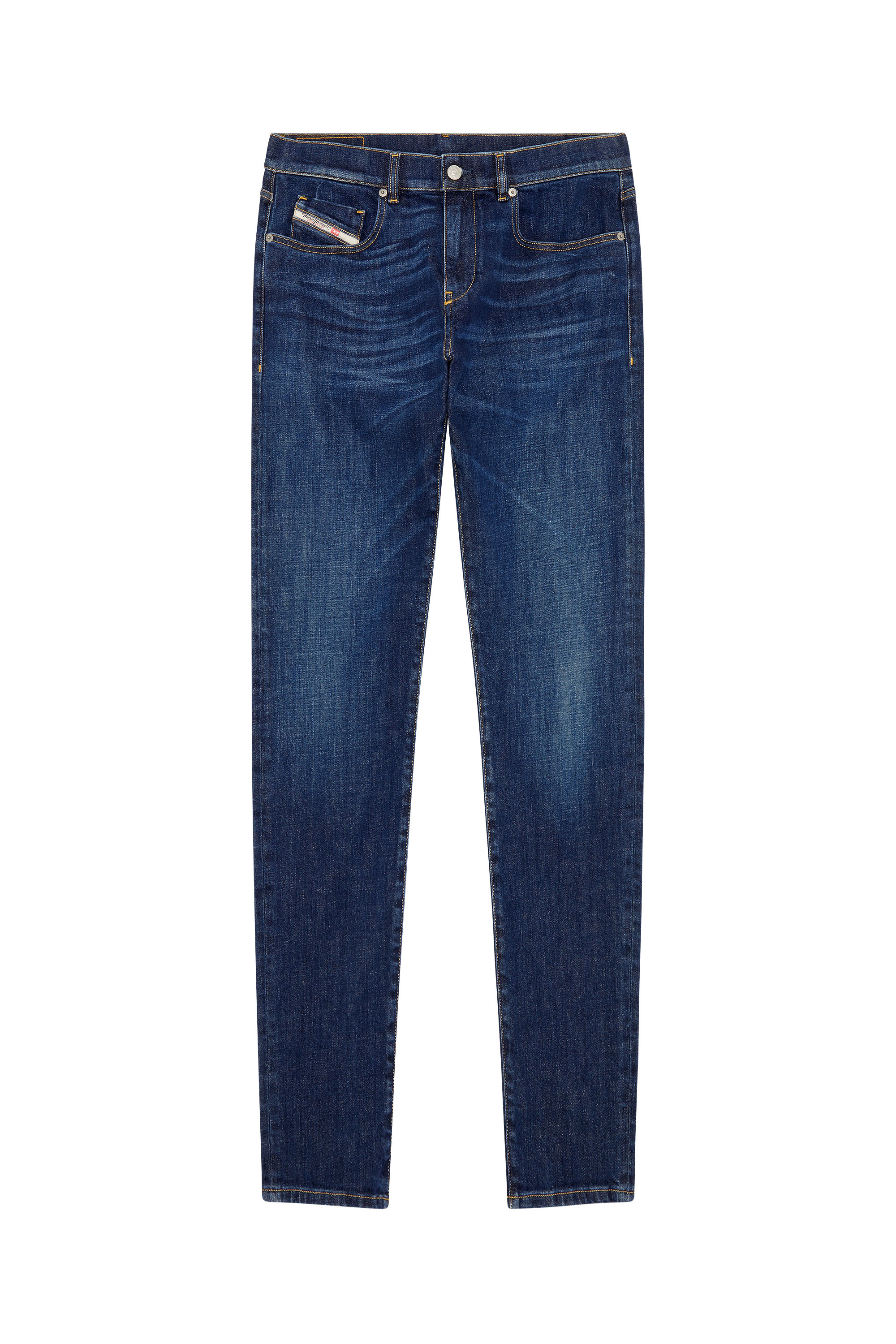 Diesel - Male's Slim Jeans 2019 D-Strukt 09B90, Dark Blue - 4