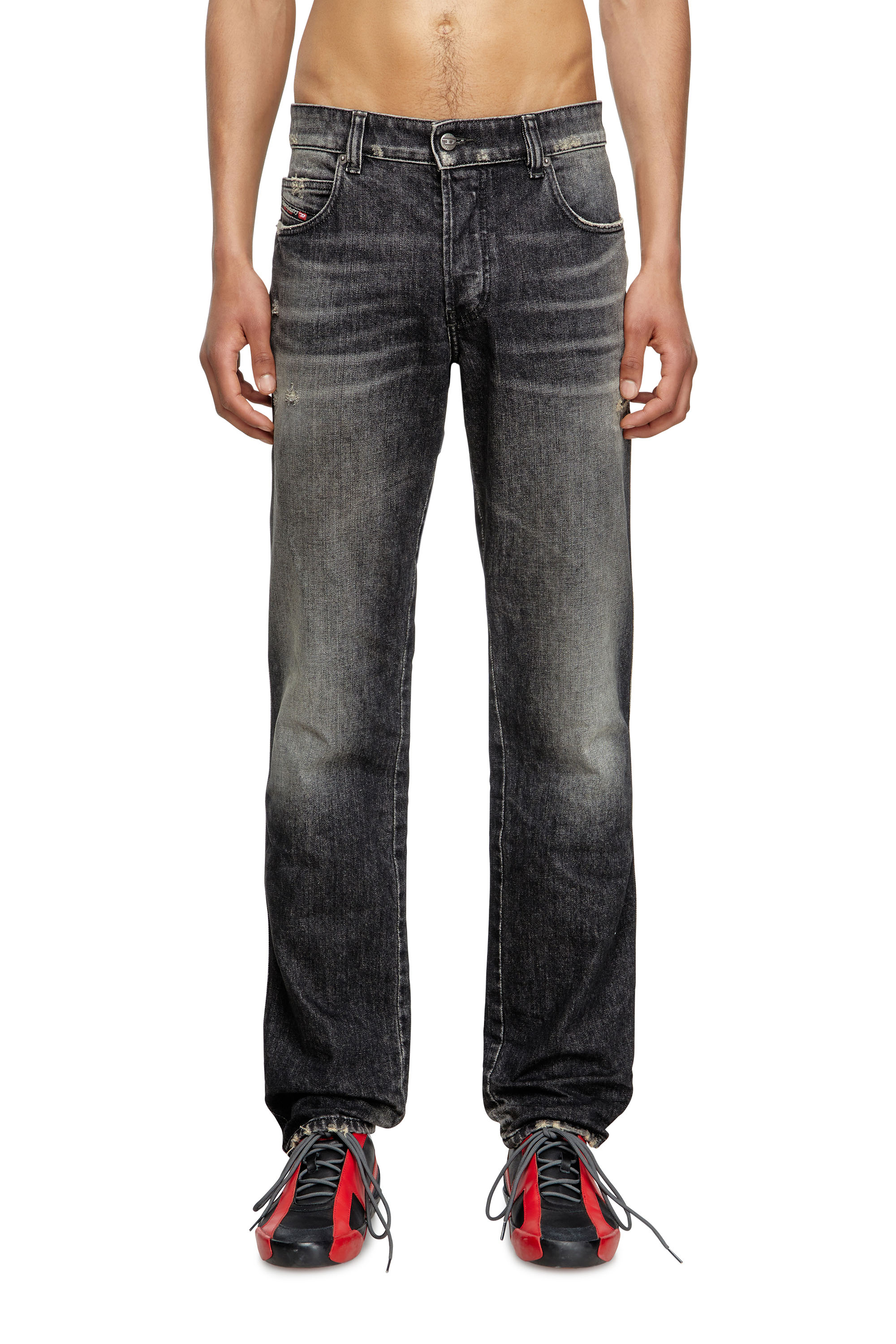 Diesel - Male's Slim Jeans 1993 D-Vyl 09M54, Black/Dark Grey - 1