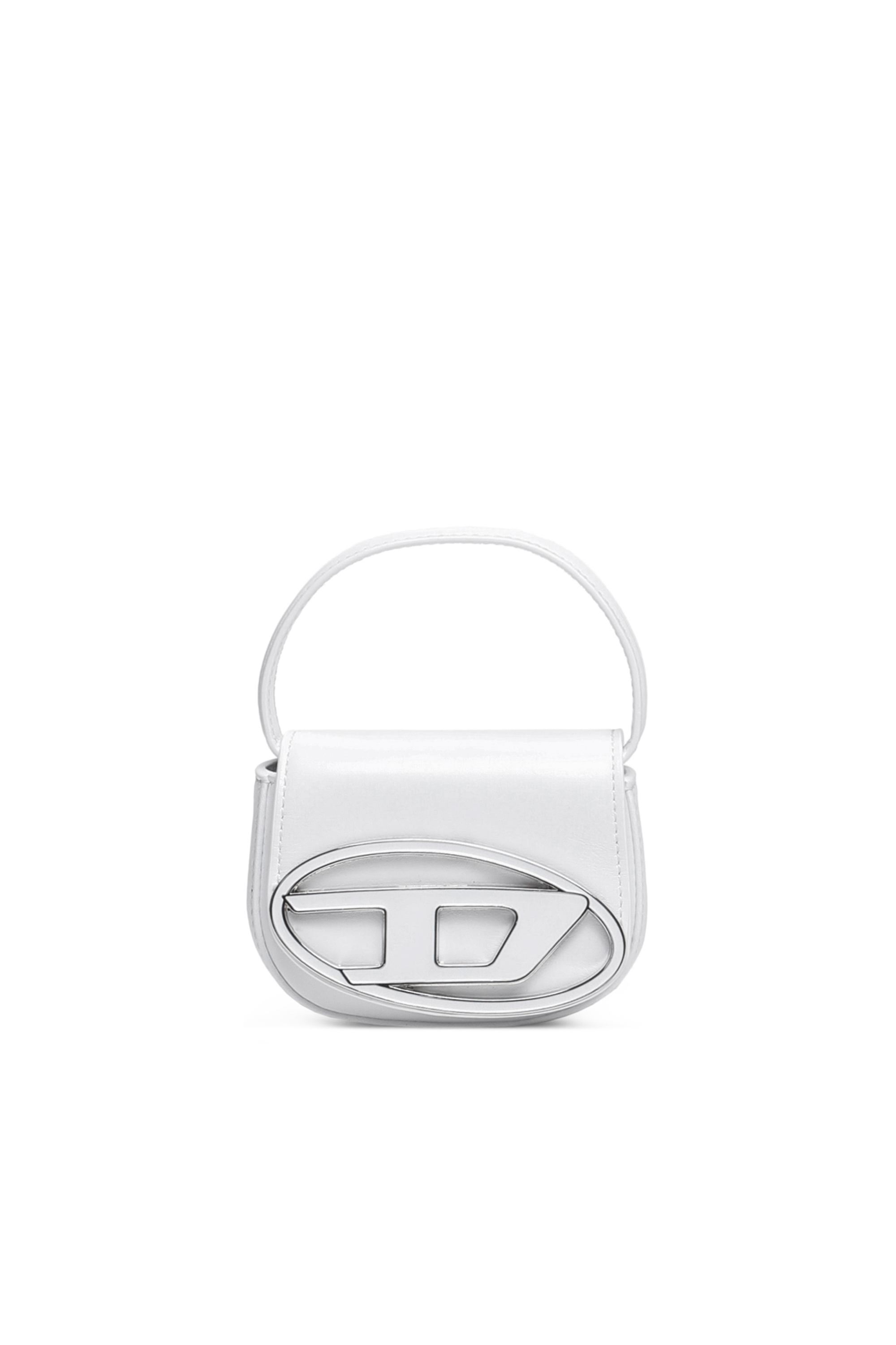 Diesel - 1DR XS, Female's 1DR XS-Iconic mini bag with D logo plaque in White - 1