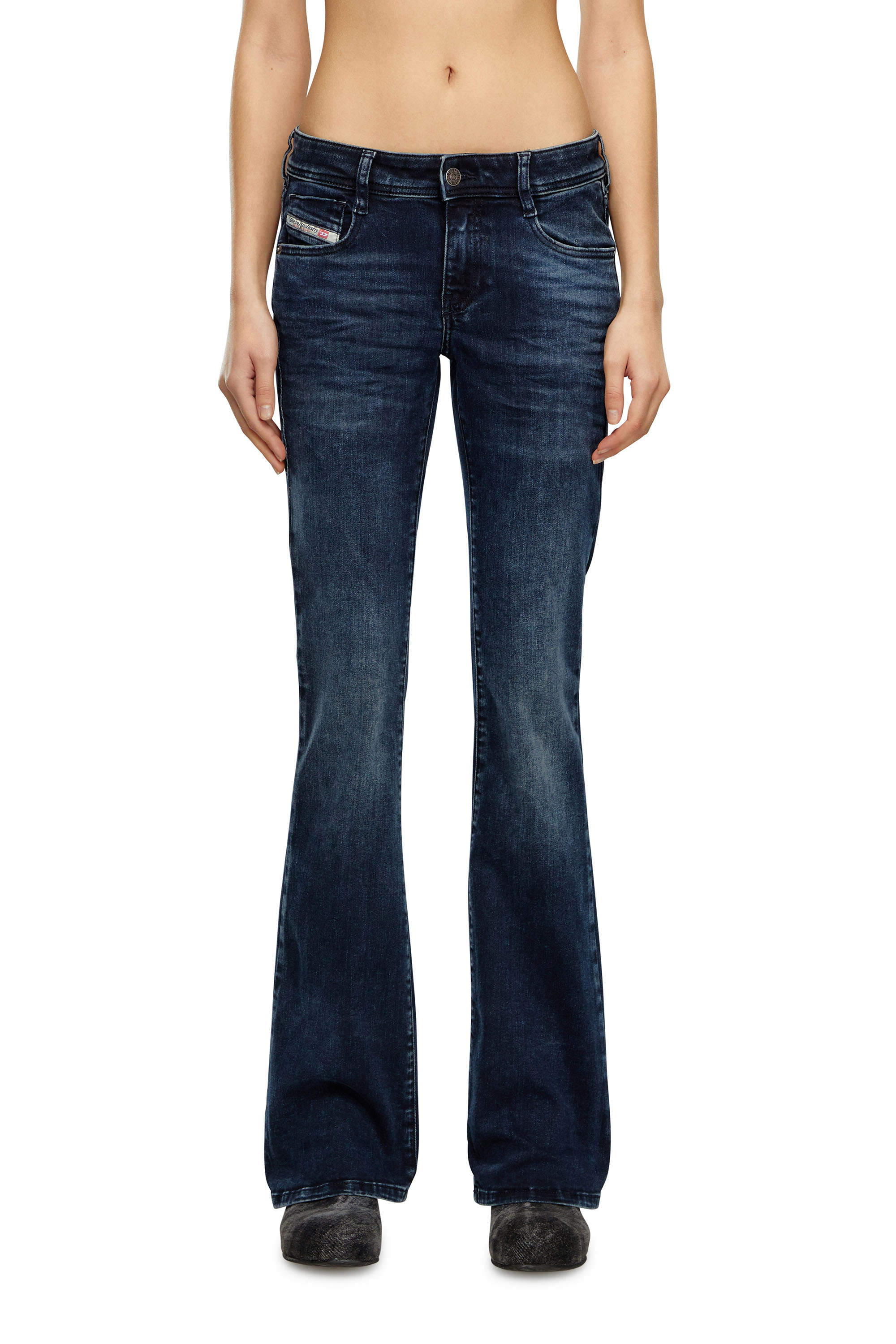 Diesel - Bootcut Jeans 1969 D-Ebbey 0ENAR Femme, Bleu Foncé - Image 1