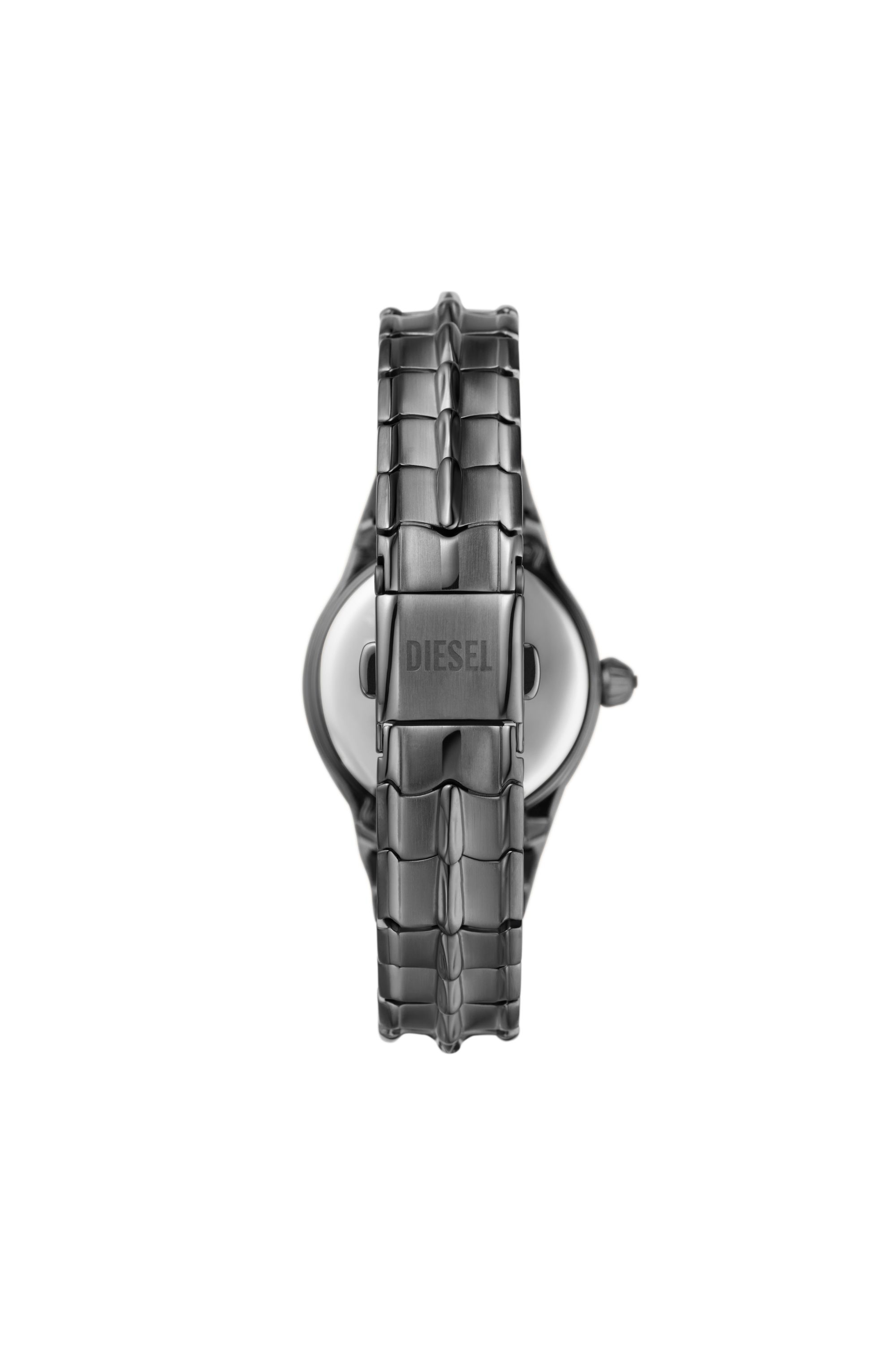Diesel - DZ5603, Female's Vert three-hand gunmetal stainless steel watch in Dark Grey - 2