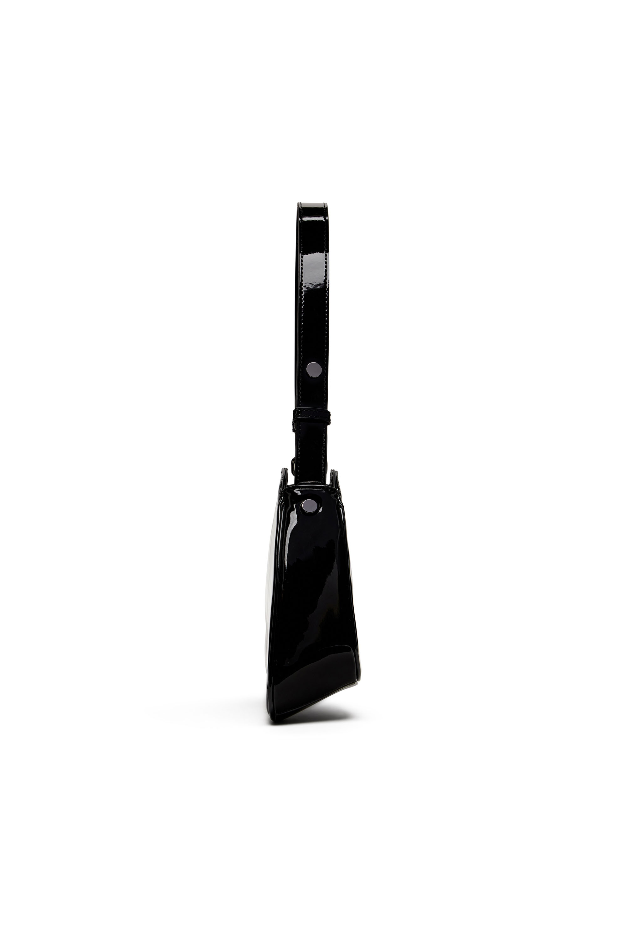 Diesel - PLAY SHOULDER, Female's Play-Glossy shoulder bag in Black - 3