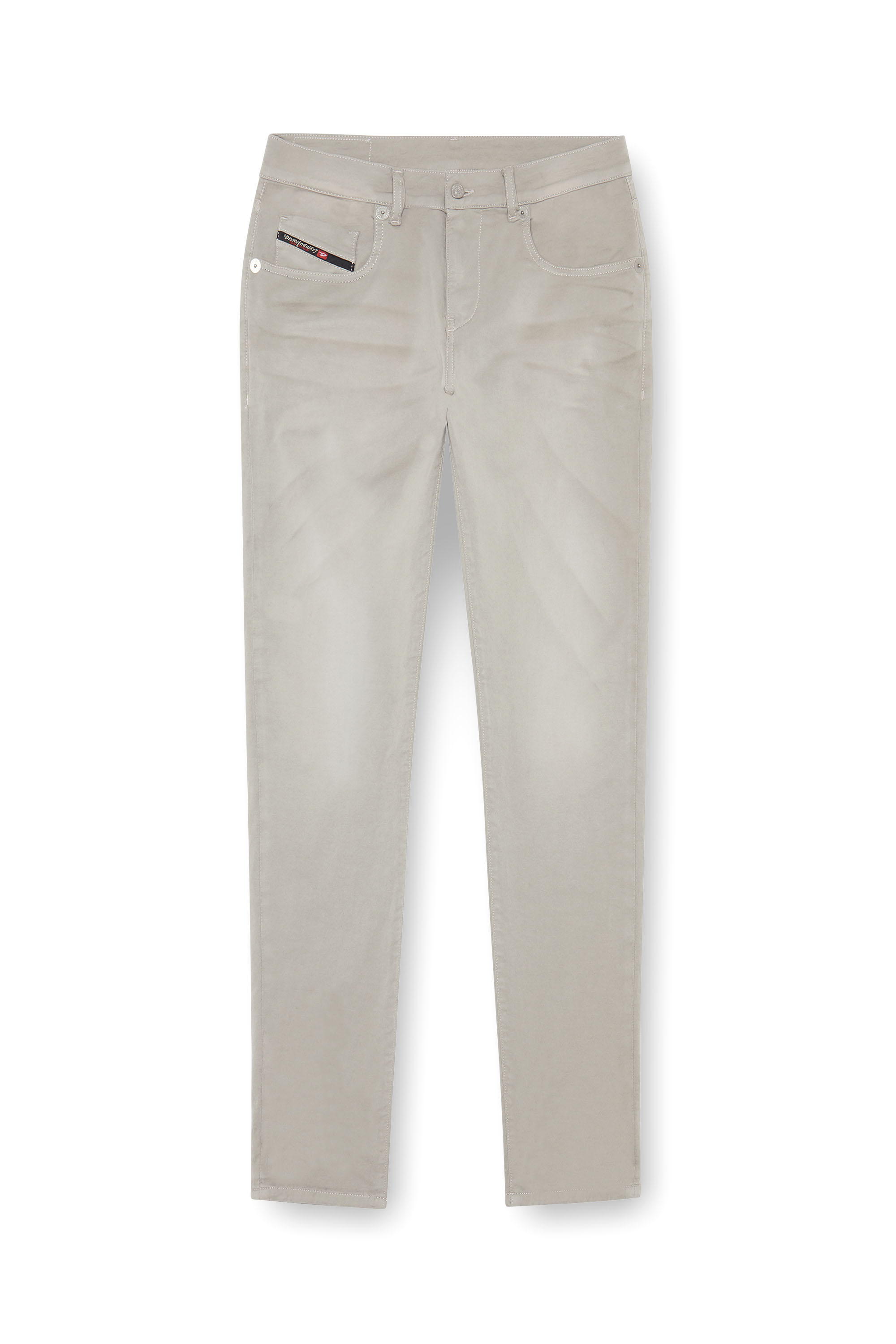 Diesel - Male's Slim 2060 D-Strukt Joggjeans® 0670M, Light Grey - 3