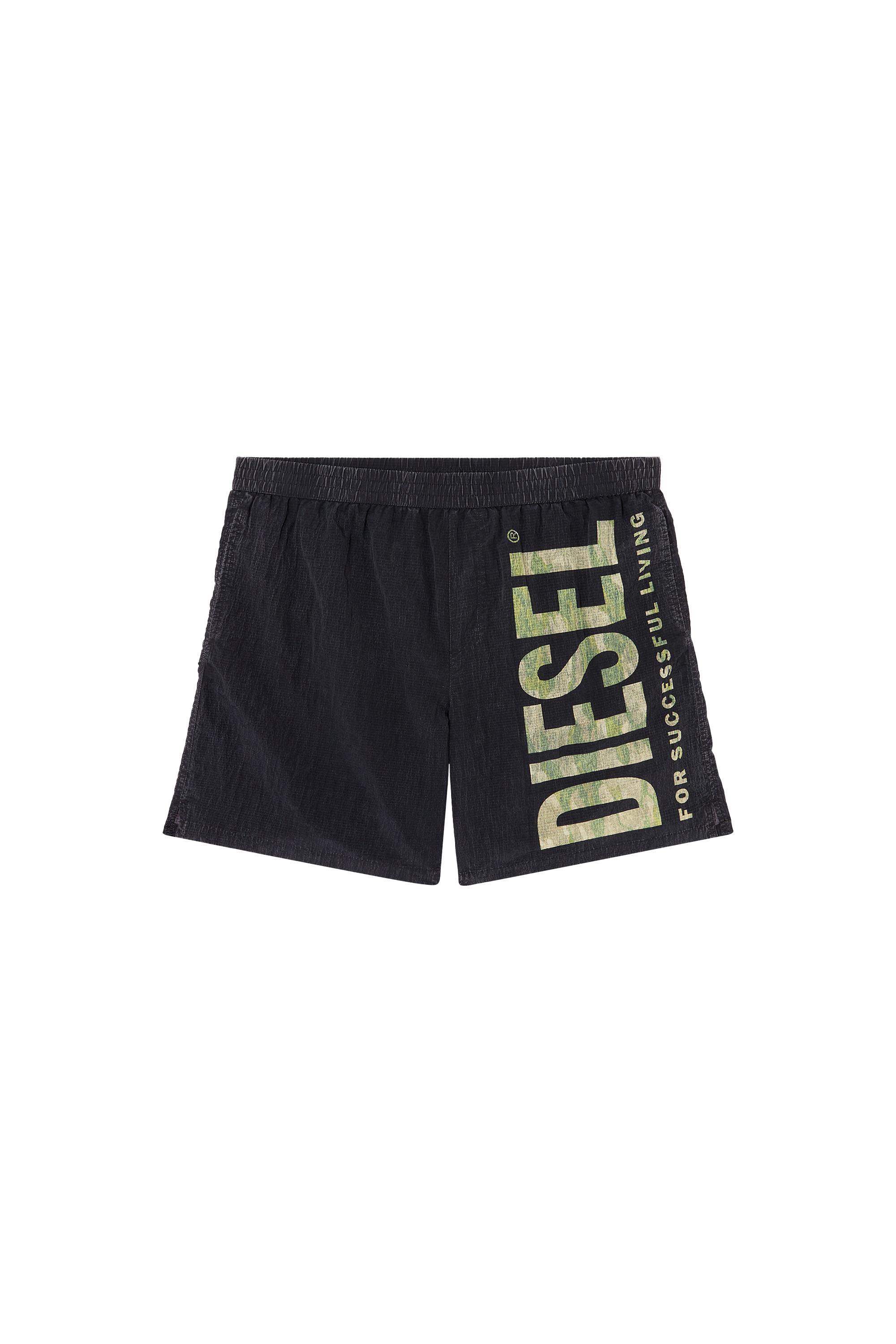 Diesel - POWEL-47.5-UTLT, Short de surf en tissu indéchirable au motif camouflage Homme in Polychrome - 4