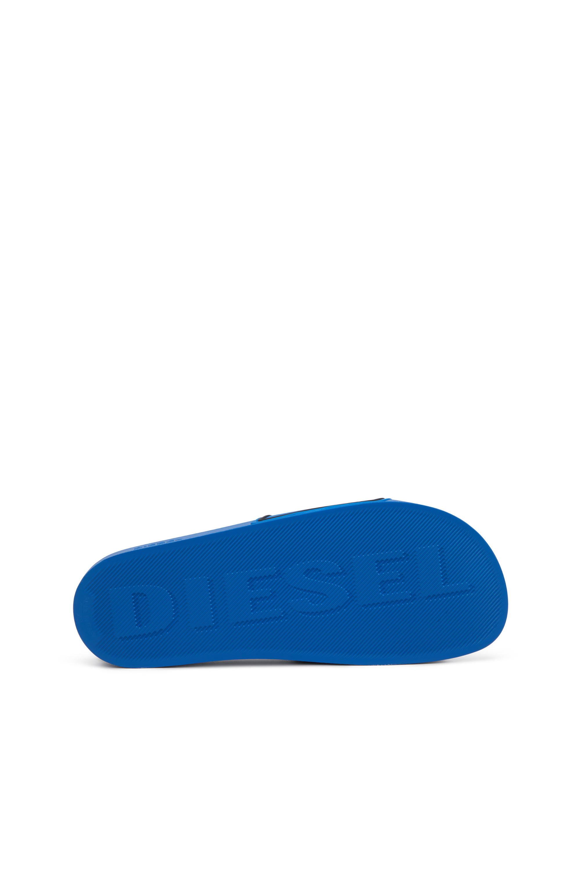 Diesel - SA-MAYEMI CC, Male's Sa-Mayemi-Pool slides with 3D logo in Blue/Black - 4