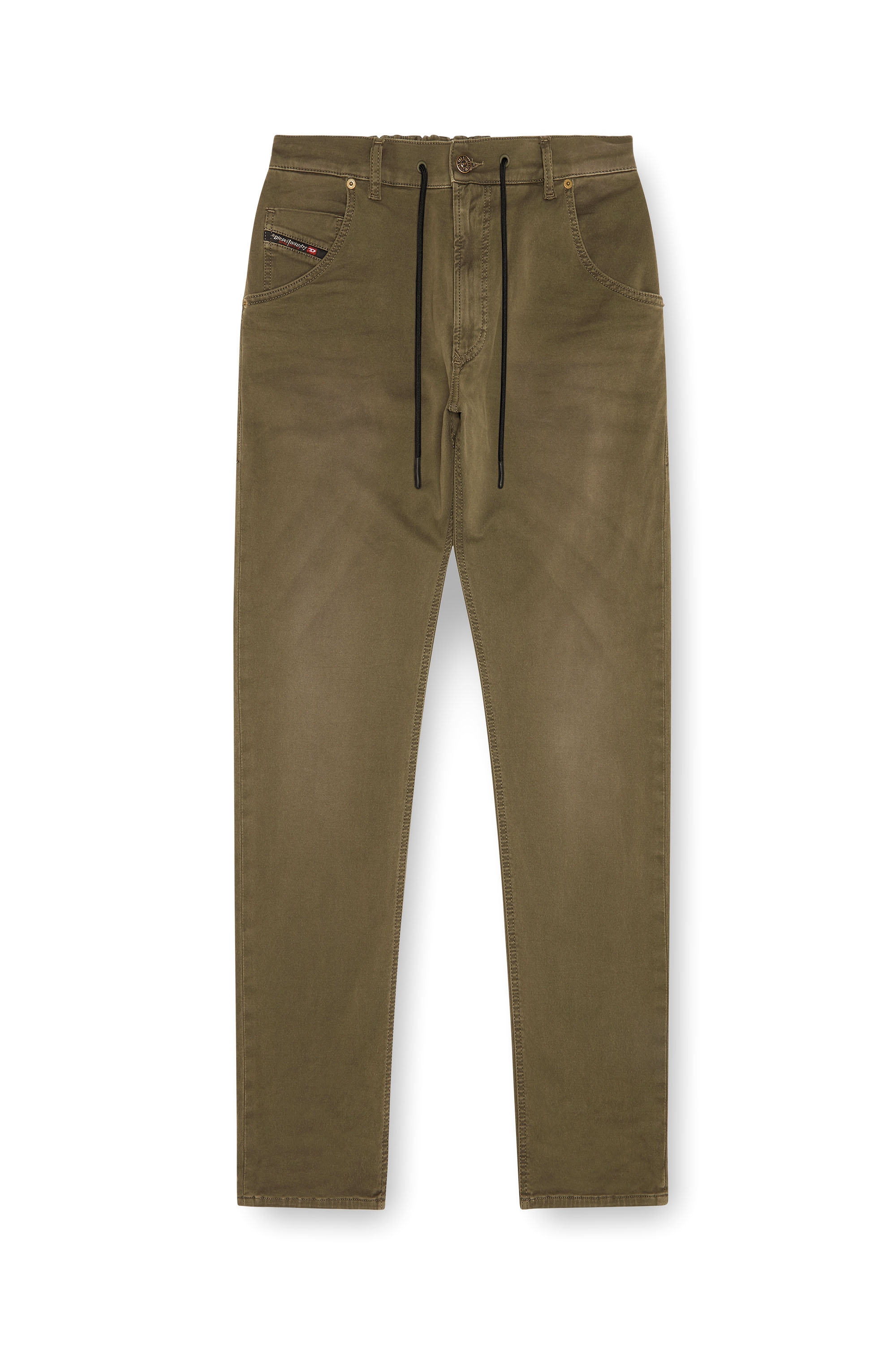 Diesel - Male's Regular 2030 D-Krooley Joggjeans® 0670M, Military Green - 3