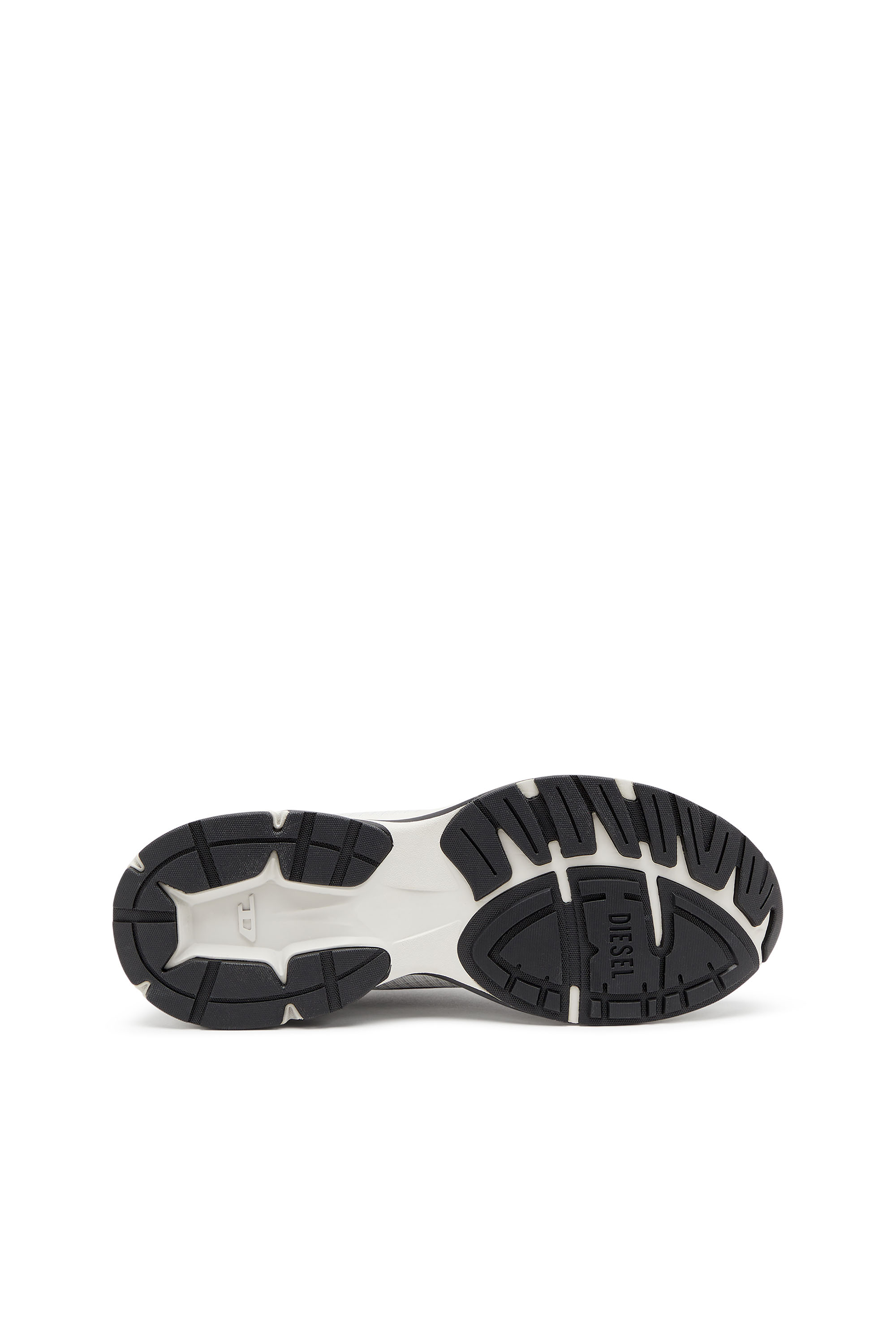 Diesel - D-AIRSPEED LOW, Male's D-Airspeed Low-Striped sneakers in coated ripstop in Black/Grey - 4