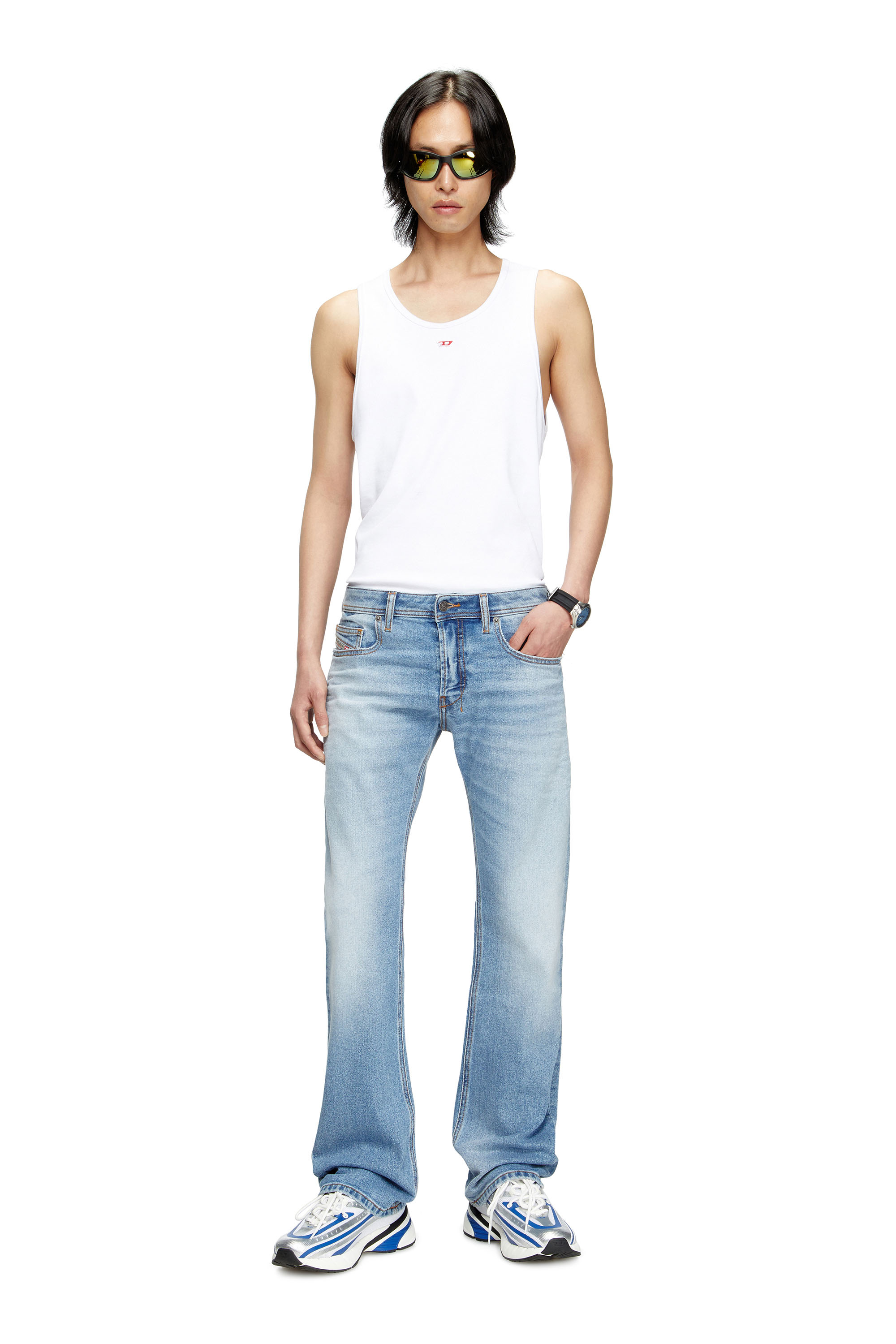 Diesel - Male's Bootcut Jeans 2007 Zatiny 0DBDV, Light Blue - 2