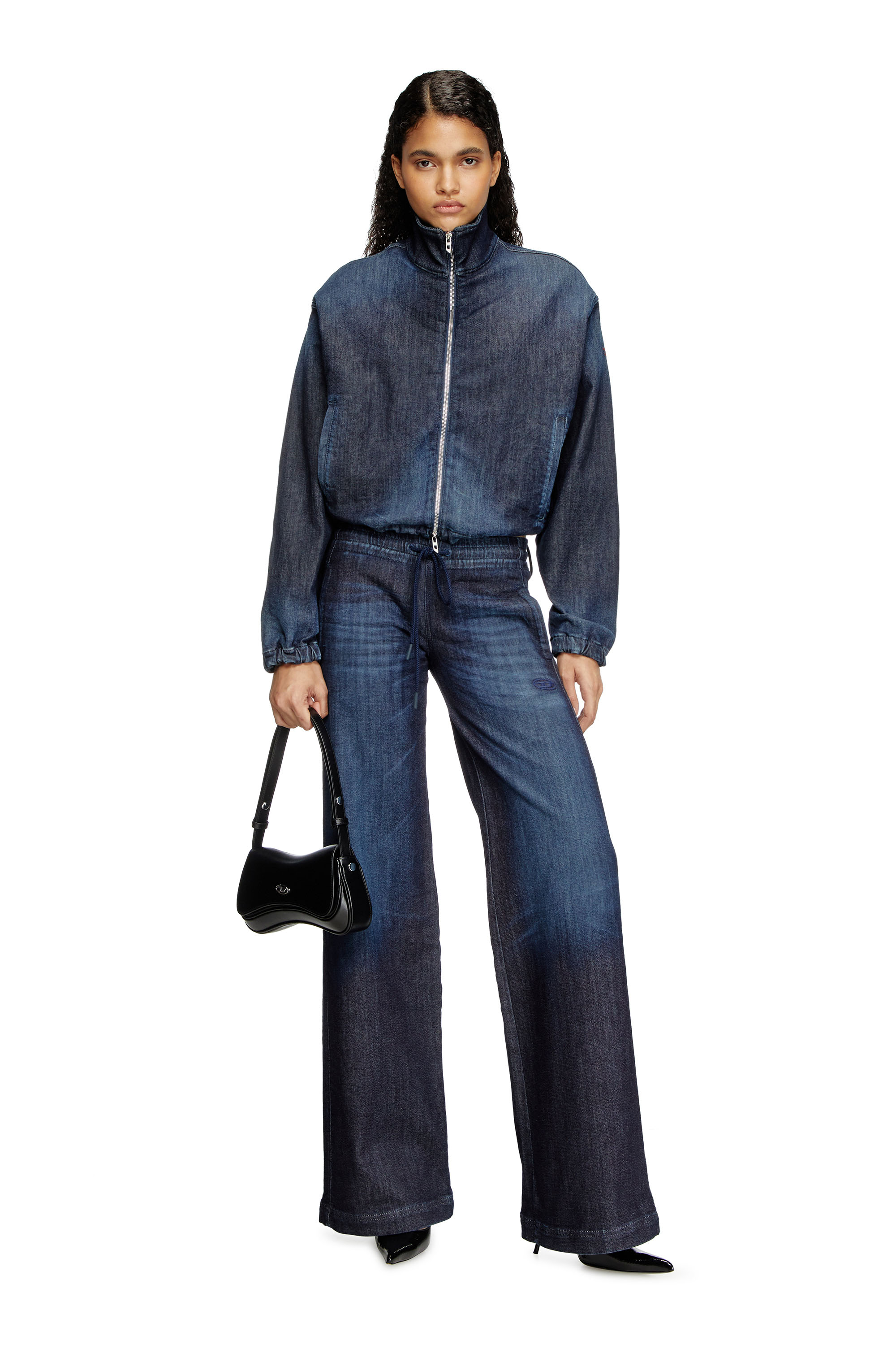 Diesel - Female's Relaxed 2078 D-Ainty Joggjeans® 09L11, Dark Blue - 2