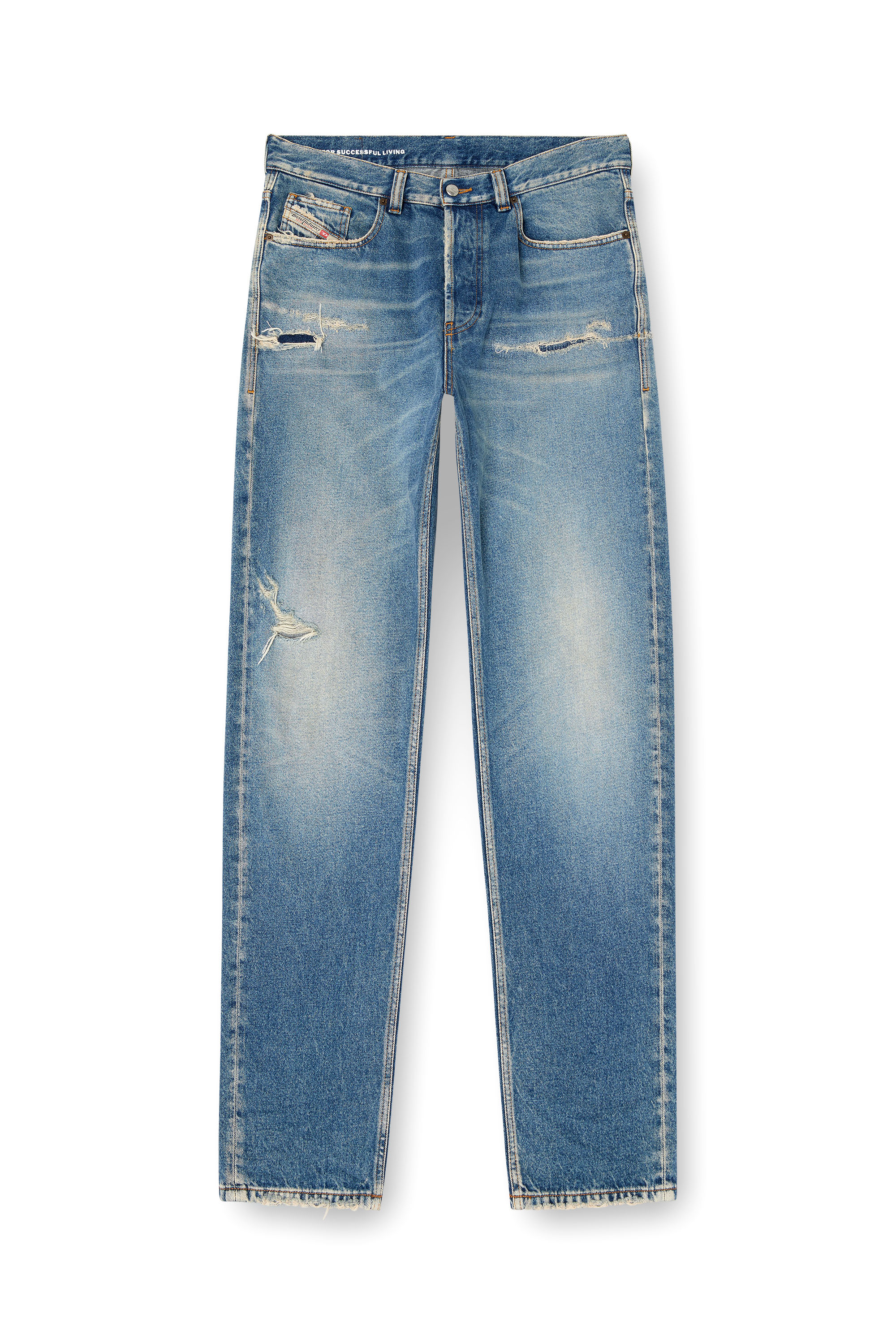 Diesel - Male's Regular Jeans 2024 D-Macs 09L43, Medium Blue - 3