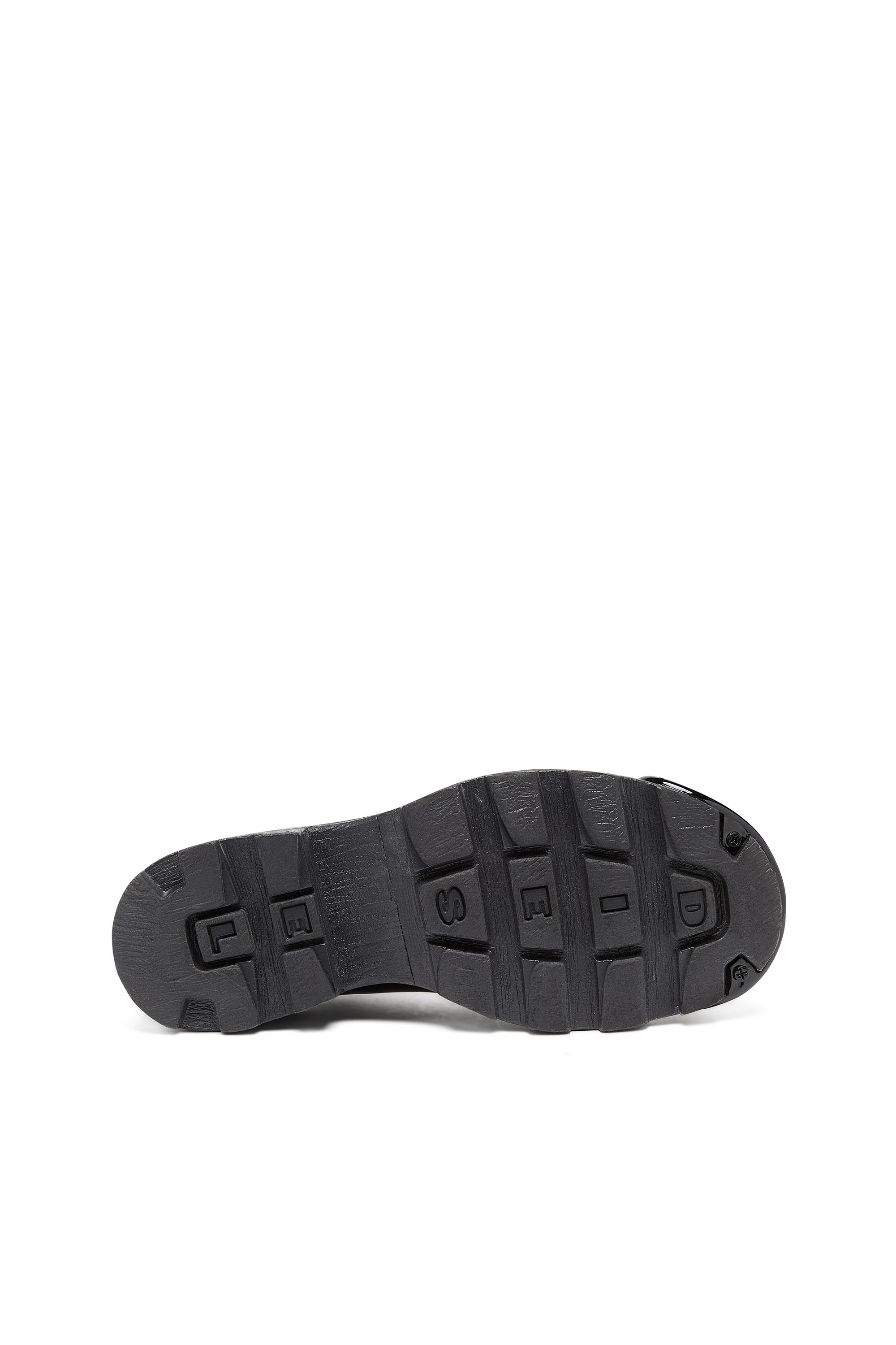 Diesel - D-HAMMER SO D, Male's D-Hammer-Leather lace-up shoes with oval D toe cap in Black - 4